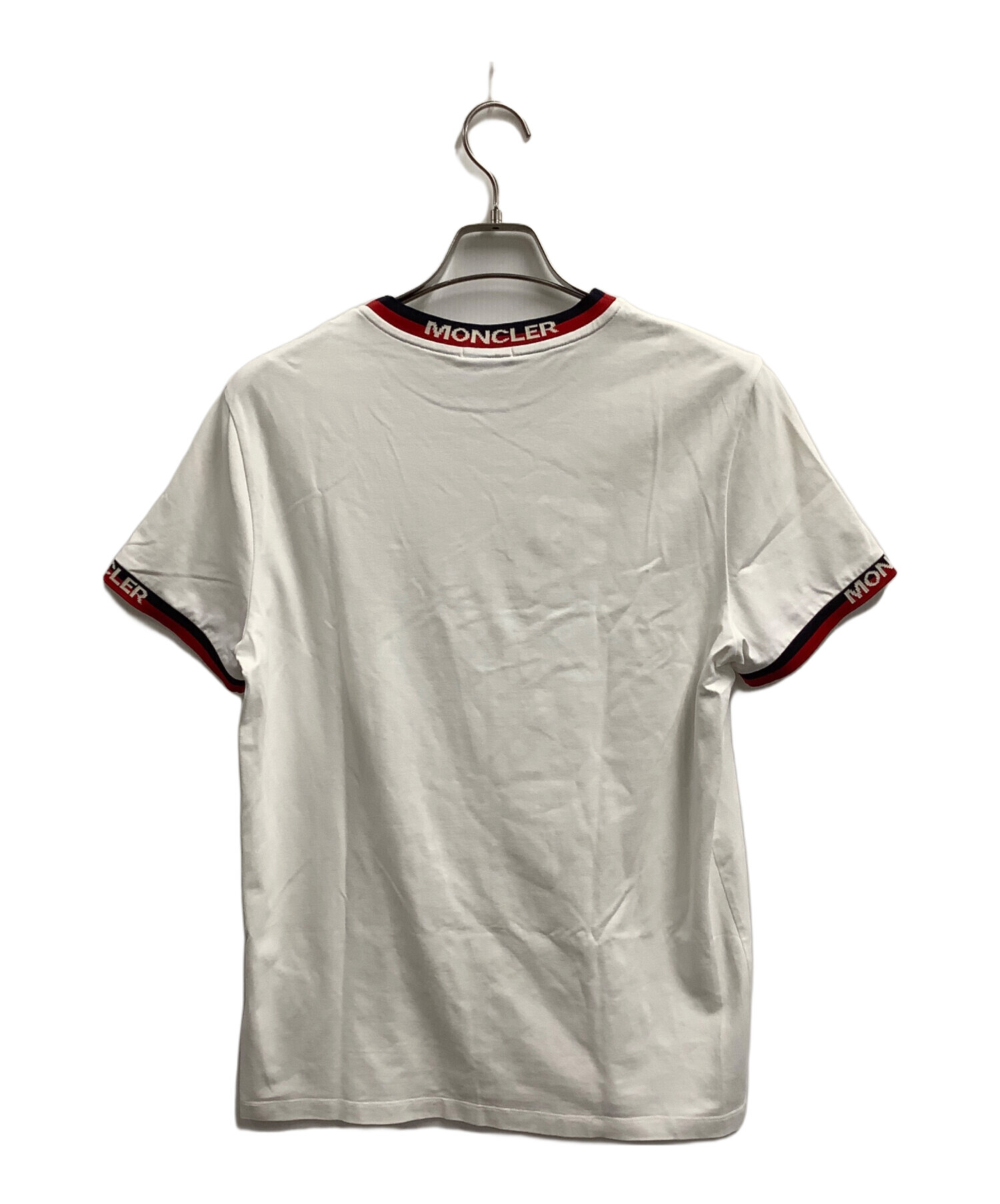 中古・古着通販】MONCLER (モンクレール) 半袖カットソー ホワイト