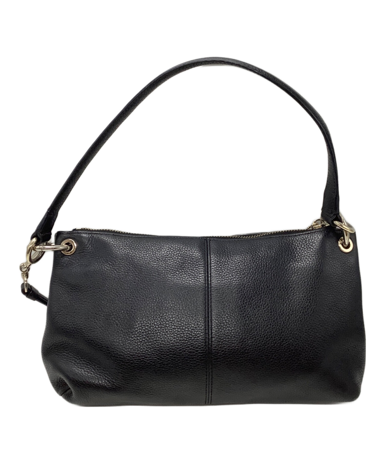 【美品】COACH ショルダーバッグ ブラック ヴィンテージ 中古・古着通販】COACH (コーチ) ショルダーバッグ ブラック｜ブランド