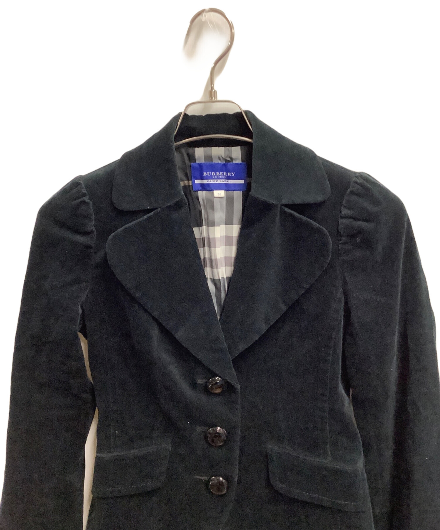BURBERRY BLUE LABE テーラードジャケット　Mサイズ 中古・古着通販】BURBERRY BLUE LABEL (バーバリー ブルー レーベル