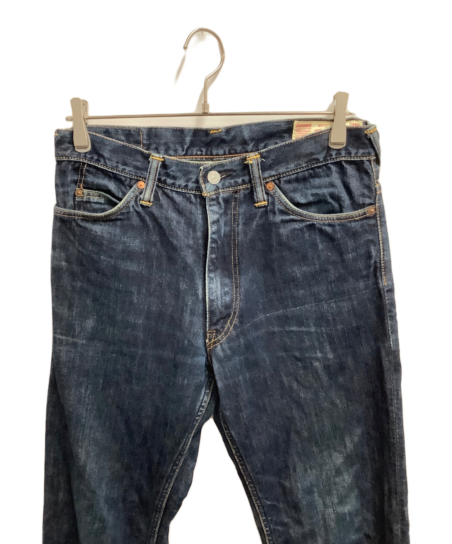 Evisu デニム パンツ W32 中古・古着通販】EVISU (エヴィス) デニムパンツ サイズ:W32×L35