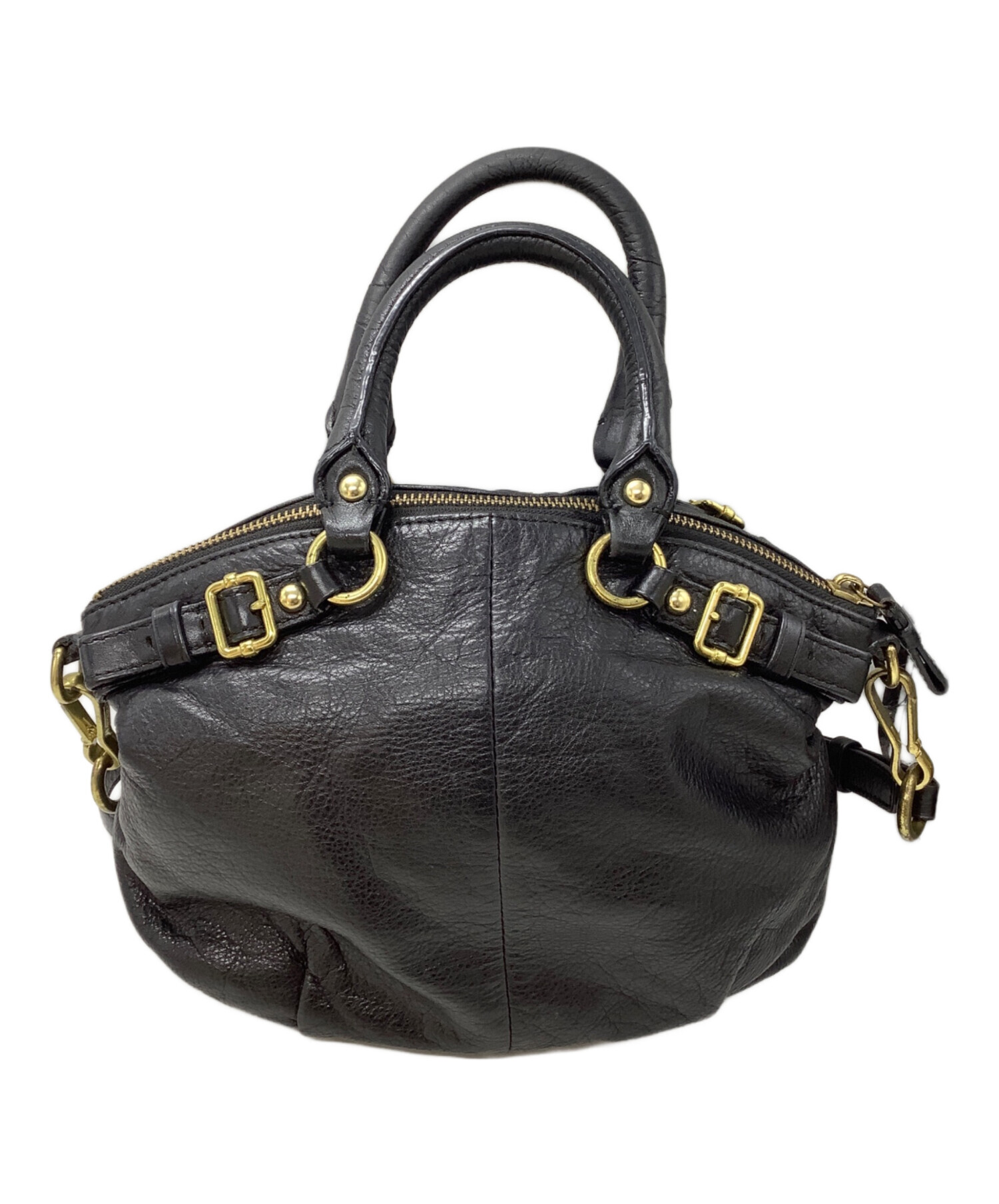 COACH ハンドバッグ 中古品 中古・古着通販】COACH (コーチ) ハンドバッグ ブラック｜ブランド