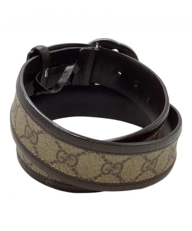 中古・古着通販】GUCCI (グッチ) ベルト・GG ベージュ｜ブランド・古着