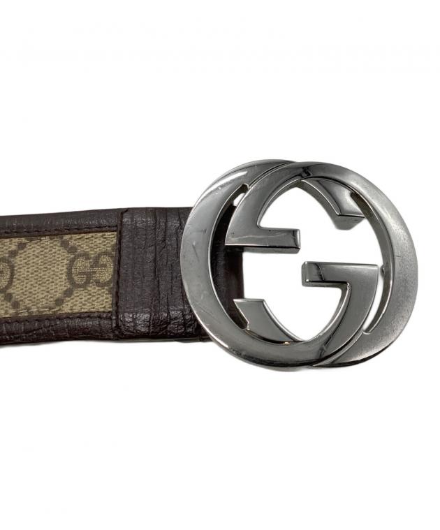中古・古着通販】GUCCI (グッチ) ベルト・GG ベージュ｜ブランド・古着