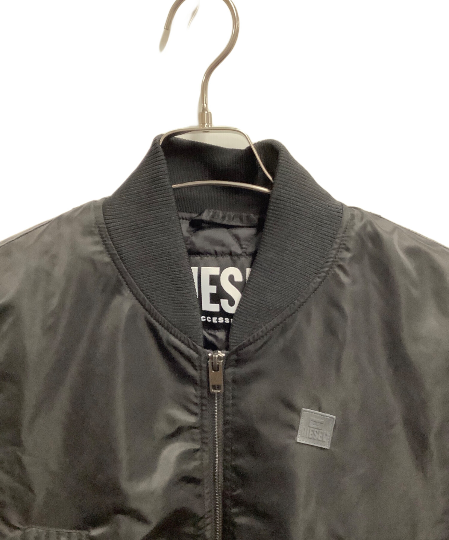 中古・古着通販】DIESEL (ディーゼル) フライトジャケット ブラック