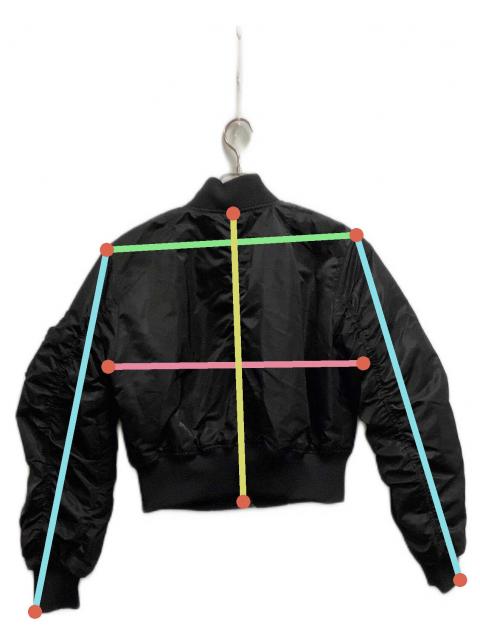 中古・古着通販】DIESEL (ディーゼル) フライトジャケット ブラック