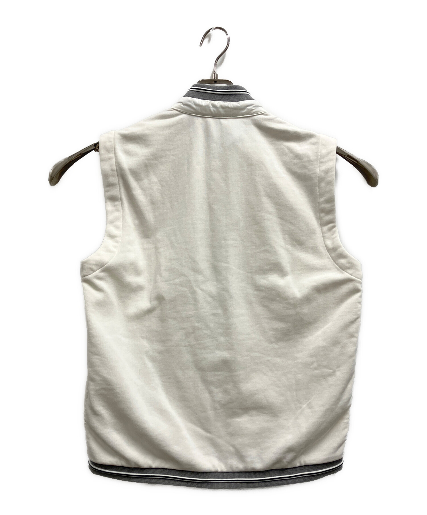 中古・古着通販】MONCLER (モンクレール) ダウンベスト ホワイト