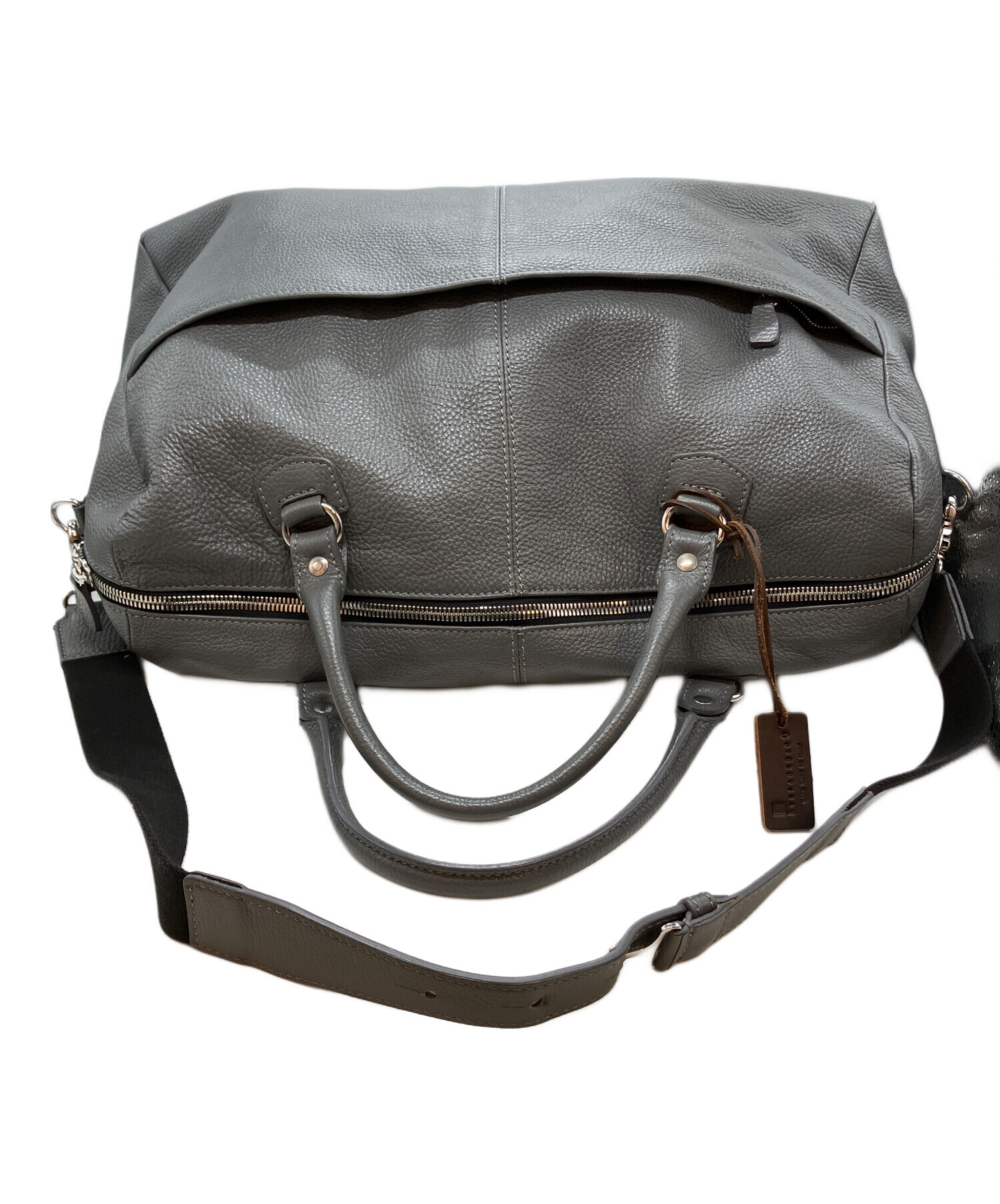 セール　STEFANOMANO ボストンバッグ 中古・古着通販】STEFANOMANO (ステファノマーノ) レザーボストン