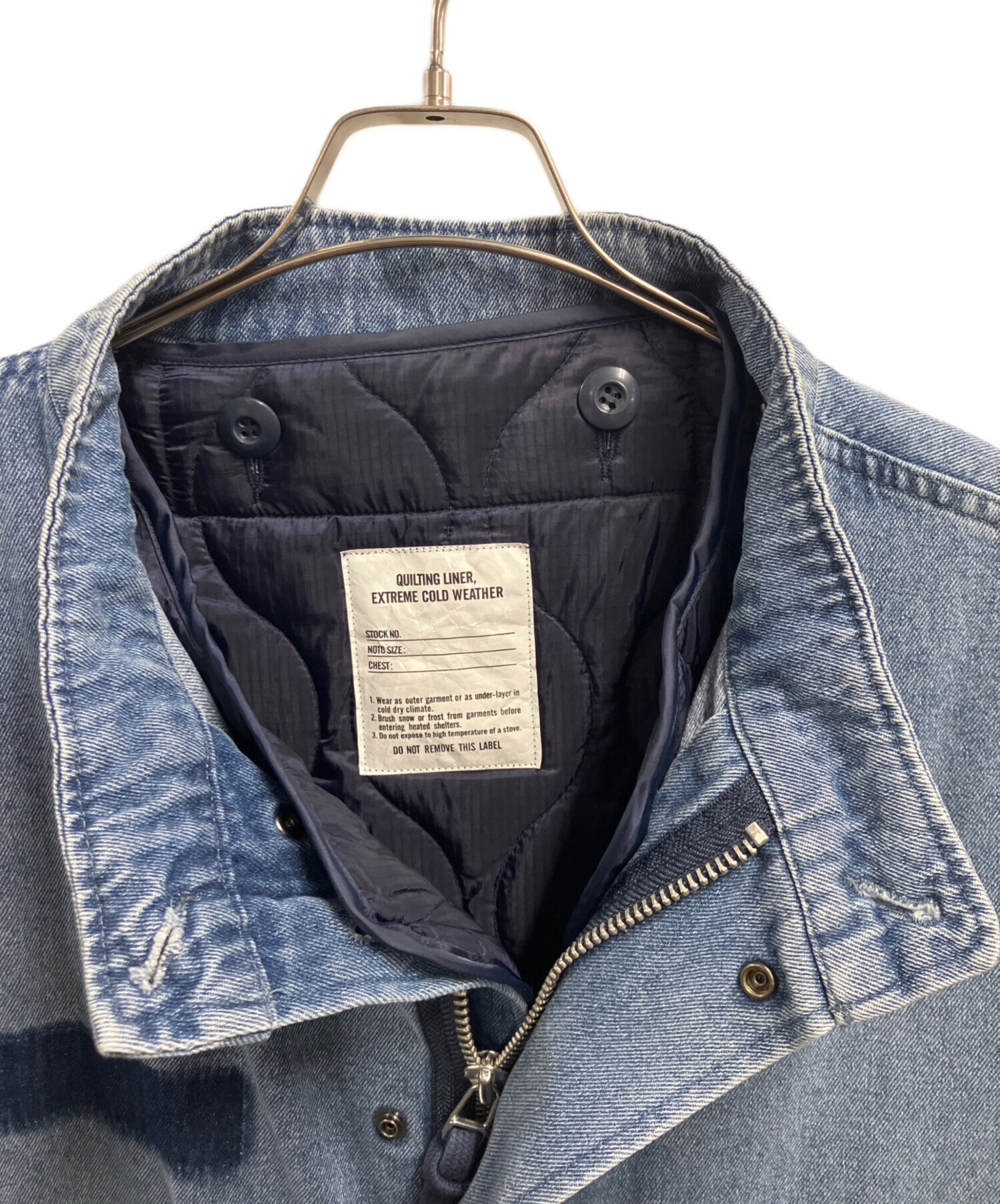 FREAKS STORE デニムコート 3way 中古・古着通販】FREAK'S STORE (フリークスストア) M-65 ロング 3Way