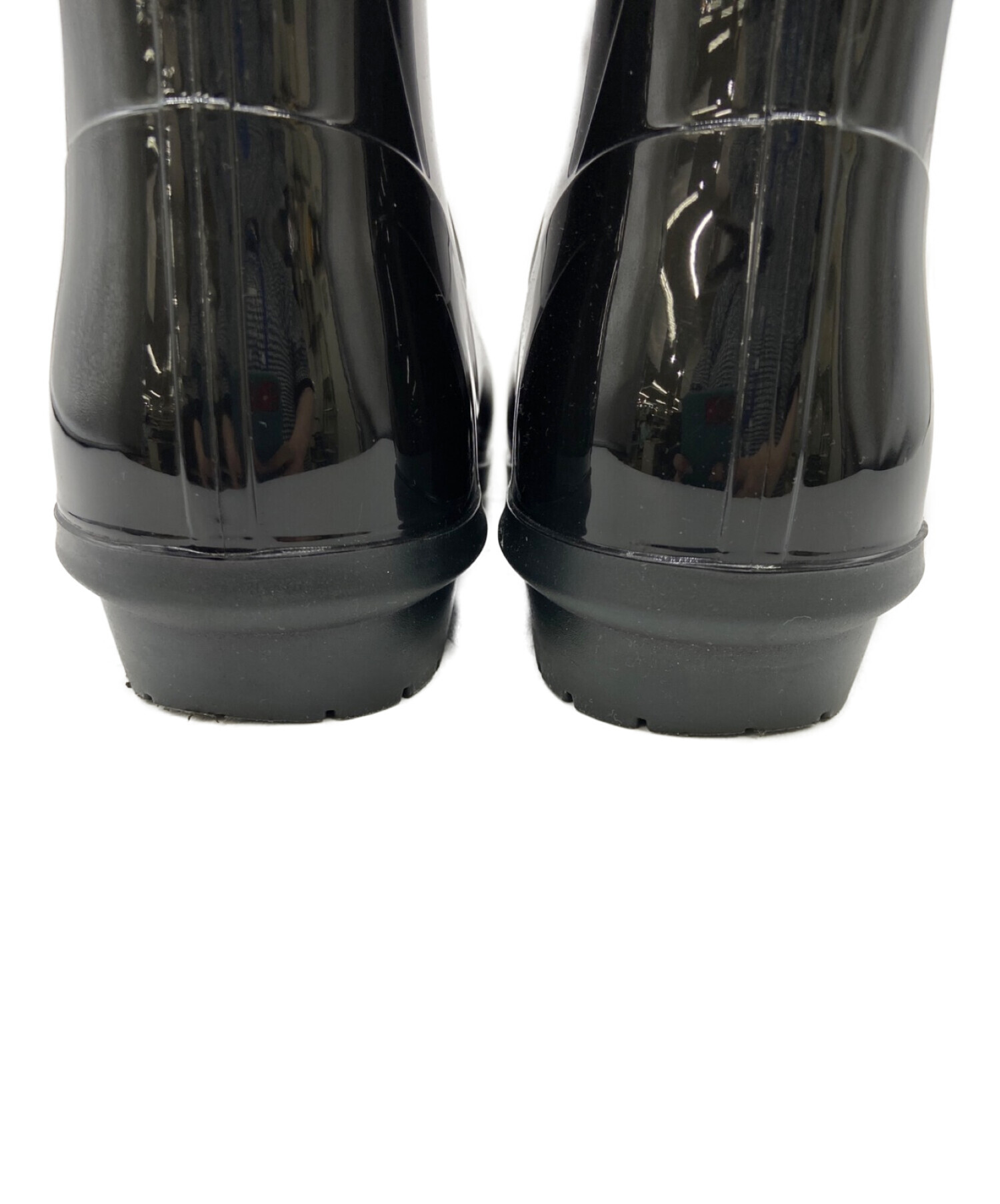 中古・古着通販】UGG (アグ) レインブーツ ブラック サイズ