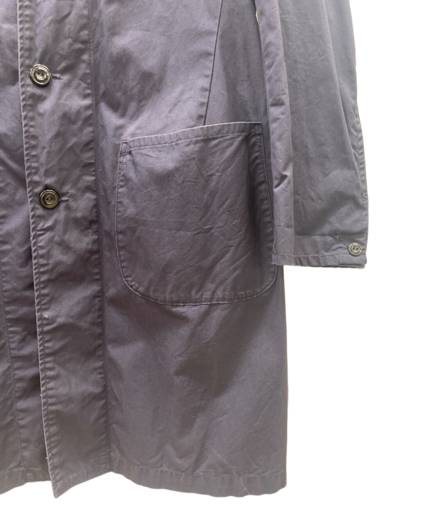 中古・古着通販】DANTON (ダントン) ショップコート ネイビー サイズ