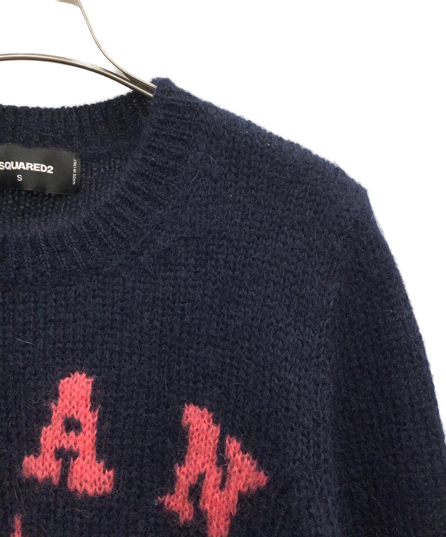 中古・古着通販】DSQUARED2 (ディースクエアード) モヘアニット 