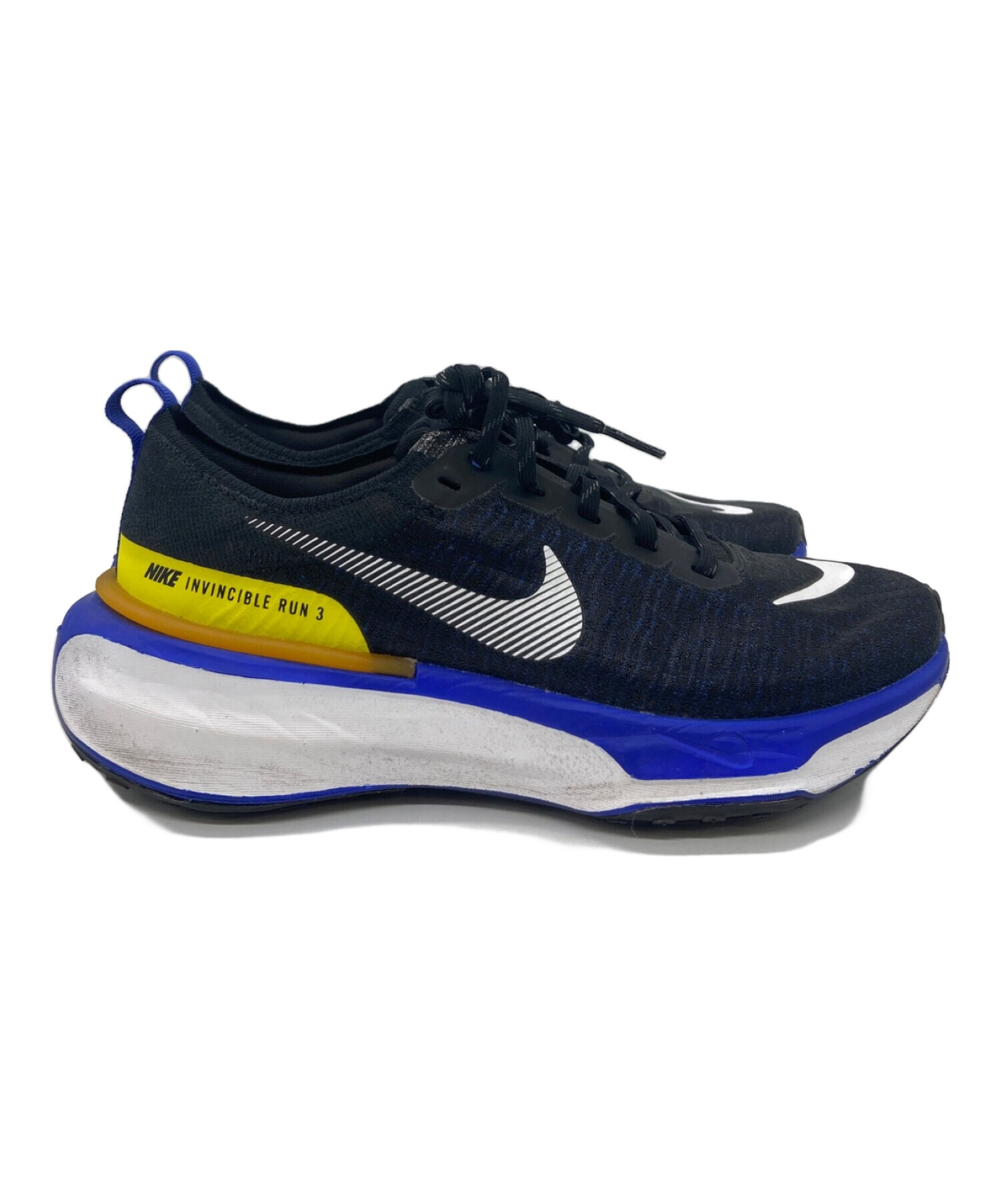 中古・古着通販】NIKE (ナイキ) ランニングシューズ ブラック×ネイビー