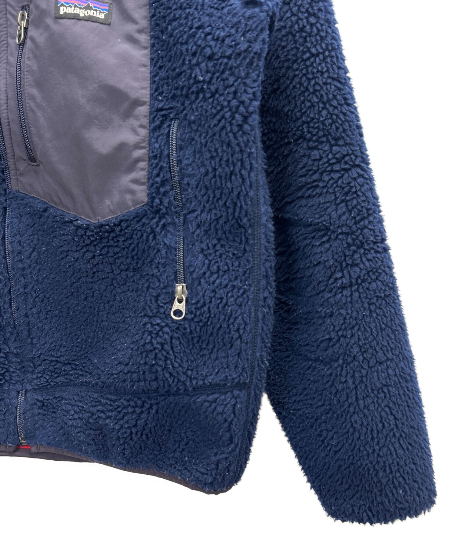 中古・古着通販】Patagonia (パタゴニア) ボアジャケット ネイビー 中古・古着通販】Patagonia (パタゴニア) ボアジャケット ネイビー