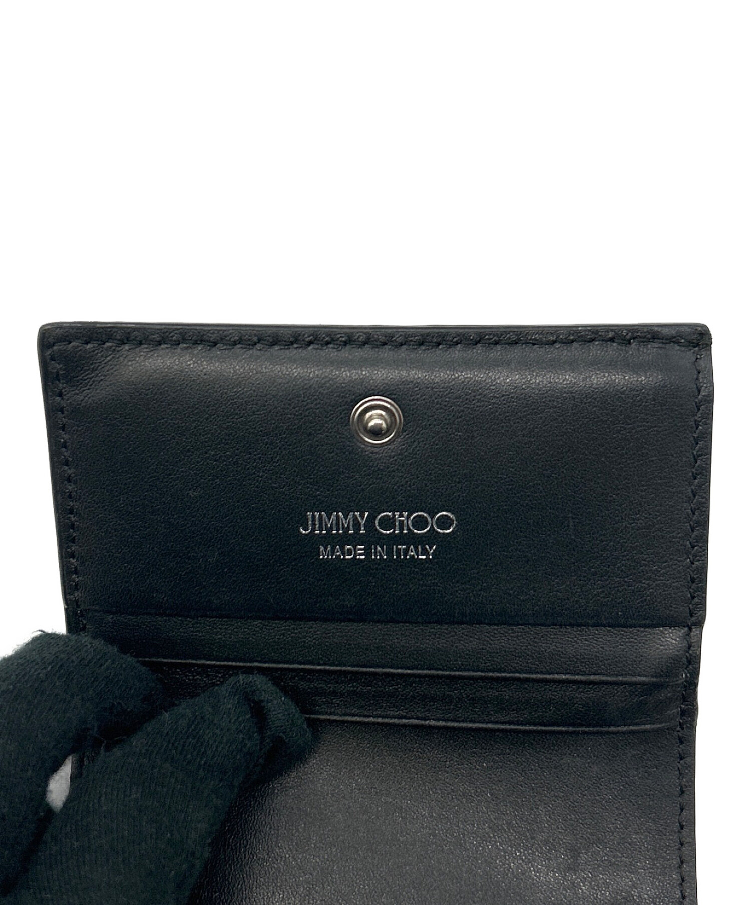 中古・古着通販】JIMMY CHOO (ジミーチュウ) グロッシースター2つ折り