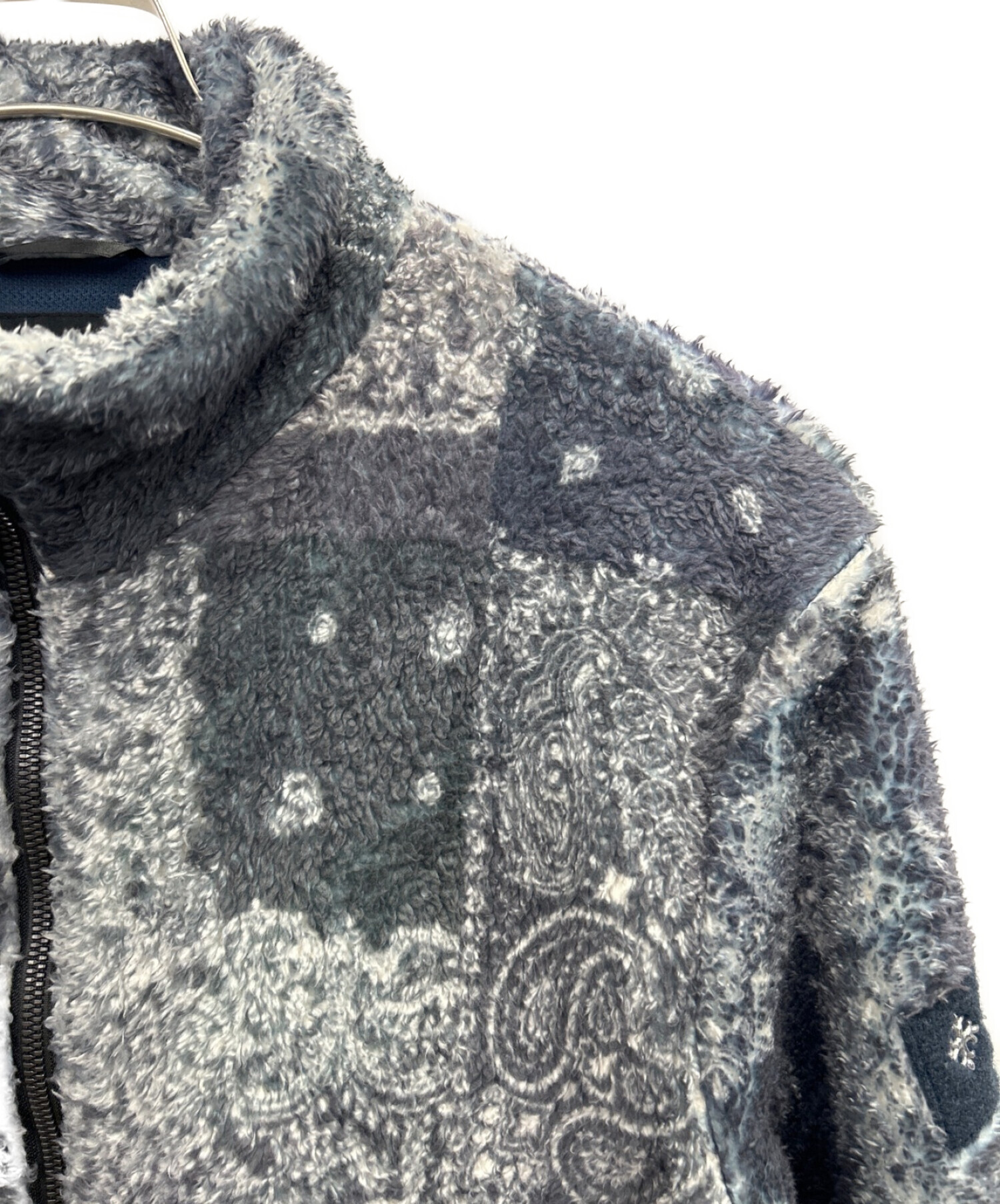 TATRAS / フリースジャケット/5/ポリエステル/GRY/総柄/MTAT21A4776-L// 中古・古着通販】TATRAS (タトラス) フリースジャケット マルチカラー