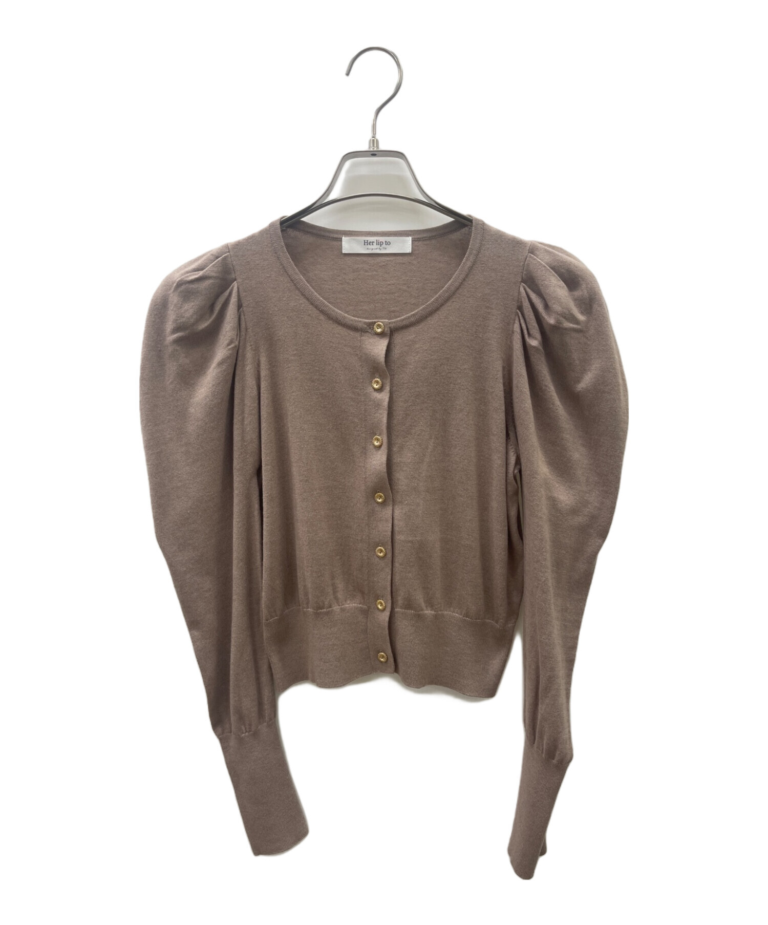 トップス herlipto UV Knit Dress Cardigan UV Knit Dress Cardigan（カーディガン/ボレロ）｜Her lip to（ハー