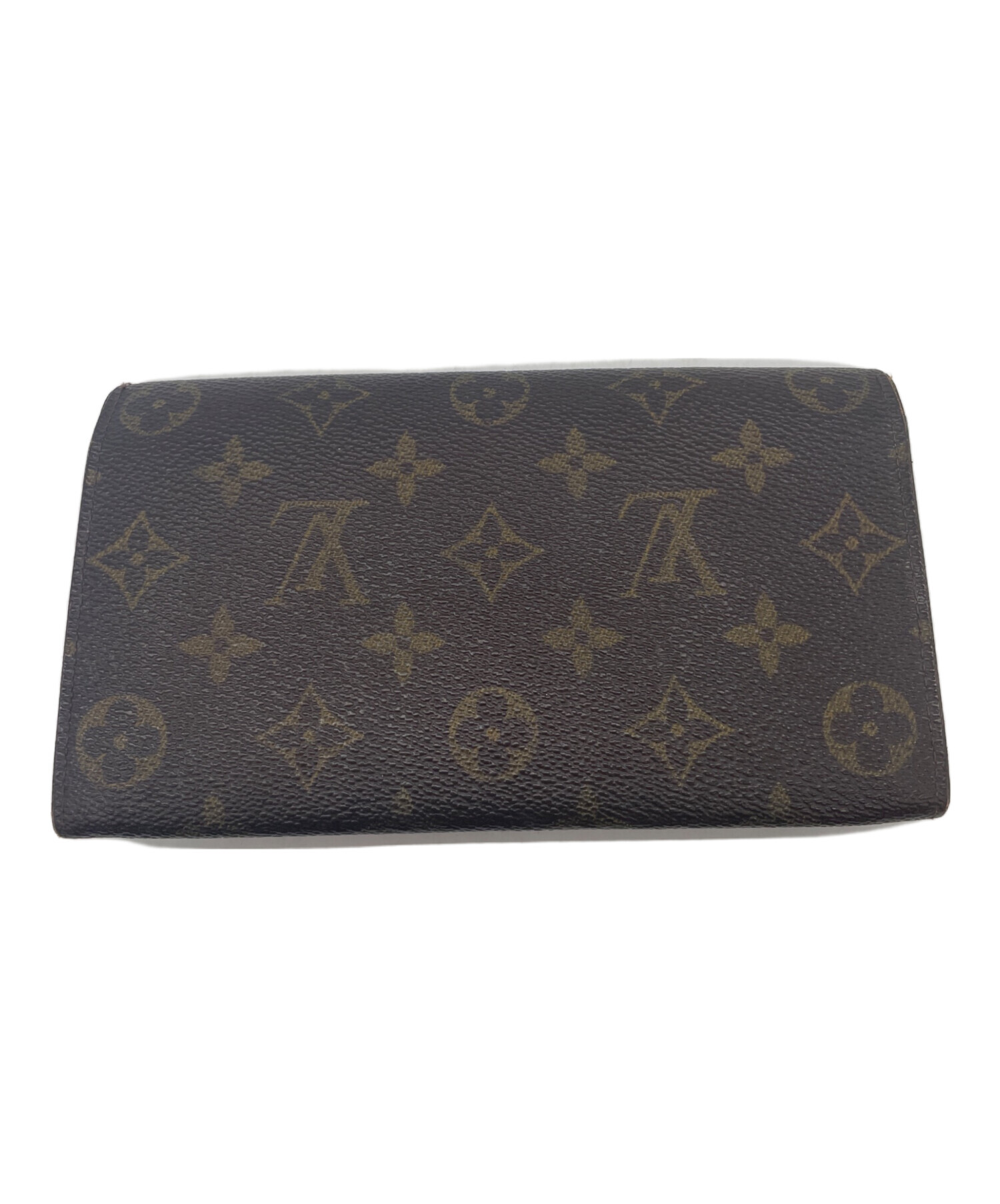 中古・古着通販】LOUIS VUITTON (ルイ ヴィトン) 長財布 ブラウン 