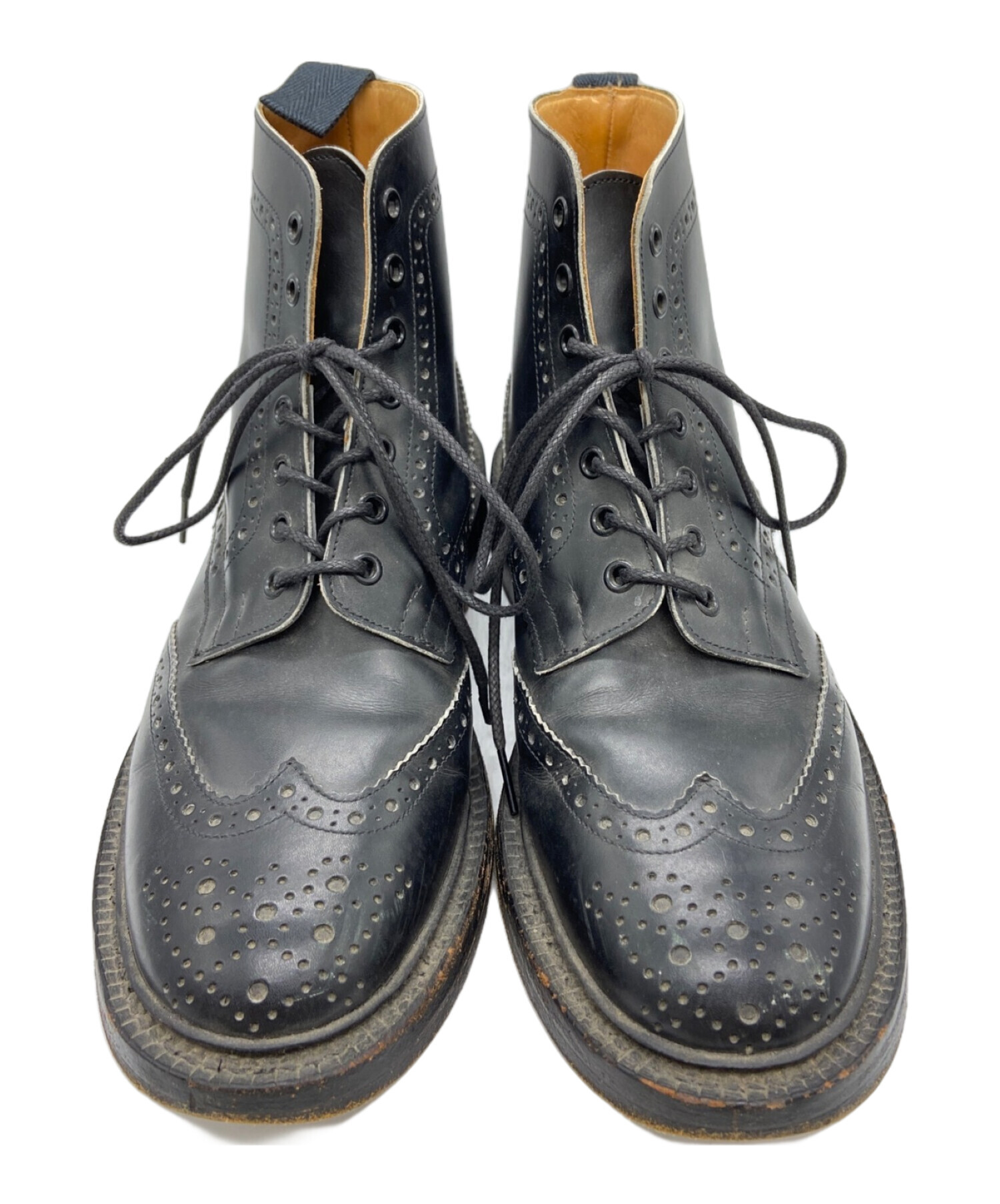 中古・古着通販】Tricker's (トリッカーズ) カントリーブーツ ブラック