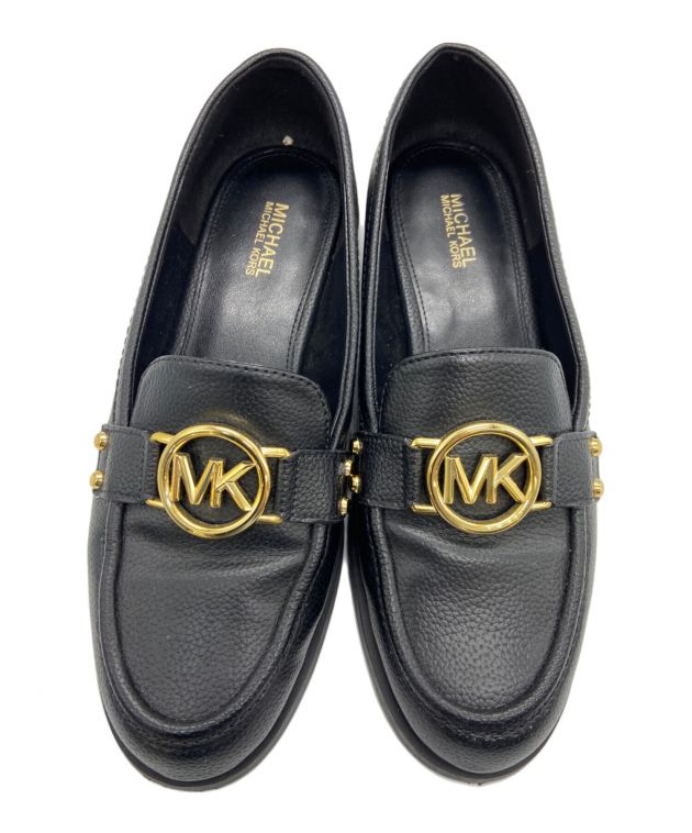 中古・古着通販】MICHAEL KORS (マイケルコース) ローファー ブラック