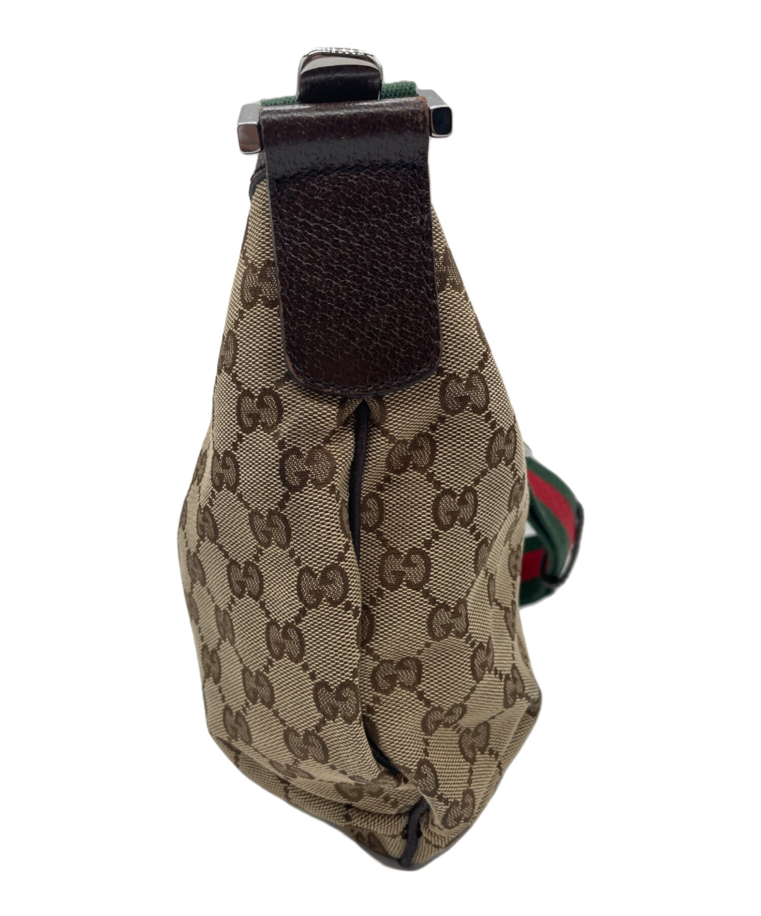 中古・古着通販】GUCCI (グッチ) ショルダーバッグ キャメル｜ブランド