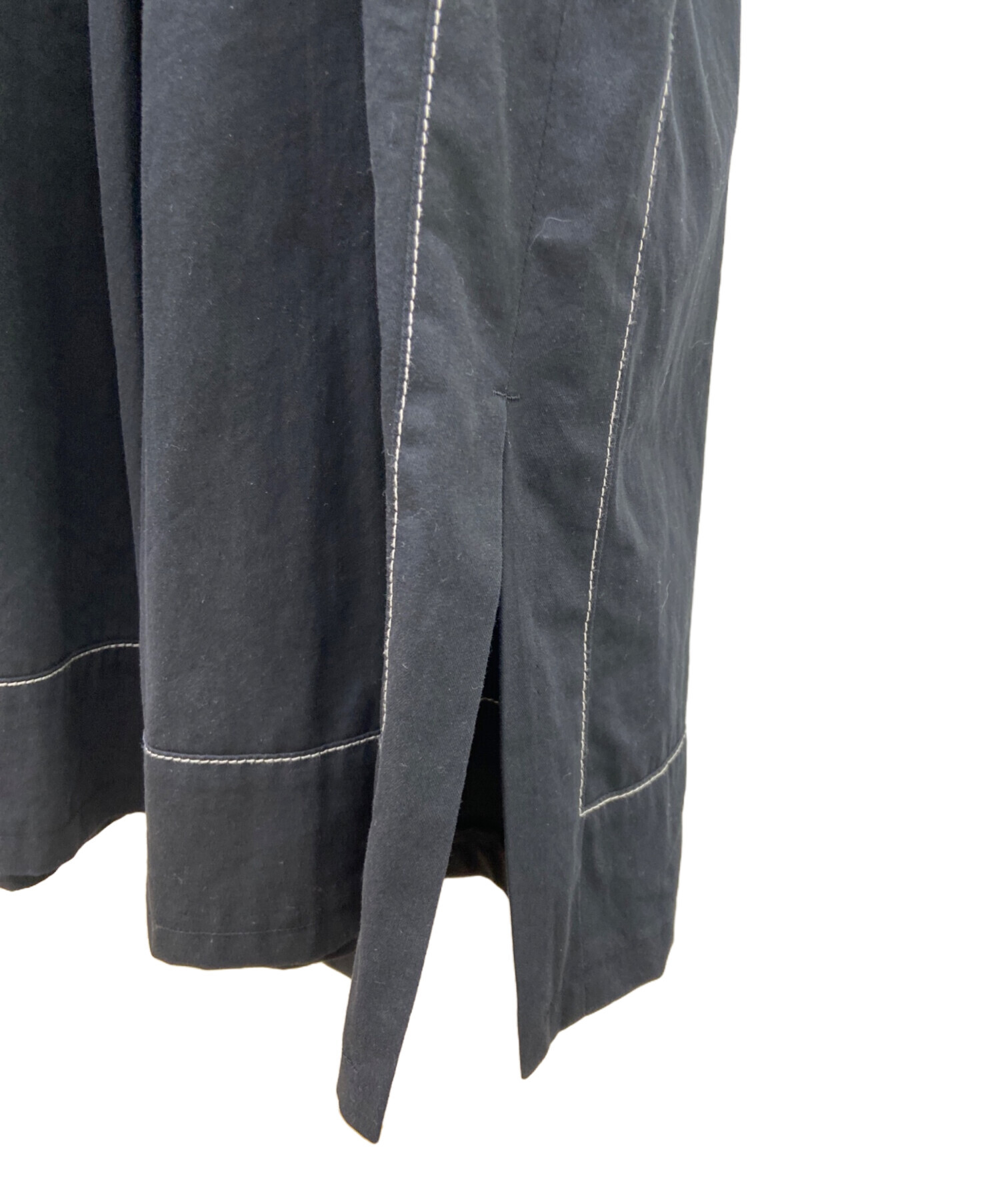 中古・古着通販】UJOH (ウジョー) サロペット ブラック サイズ:M