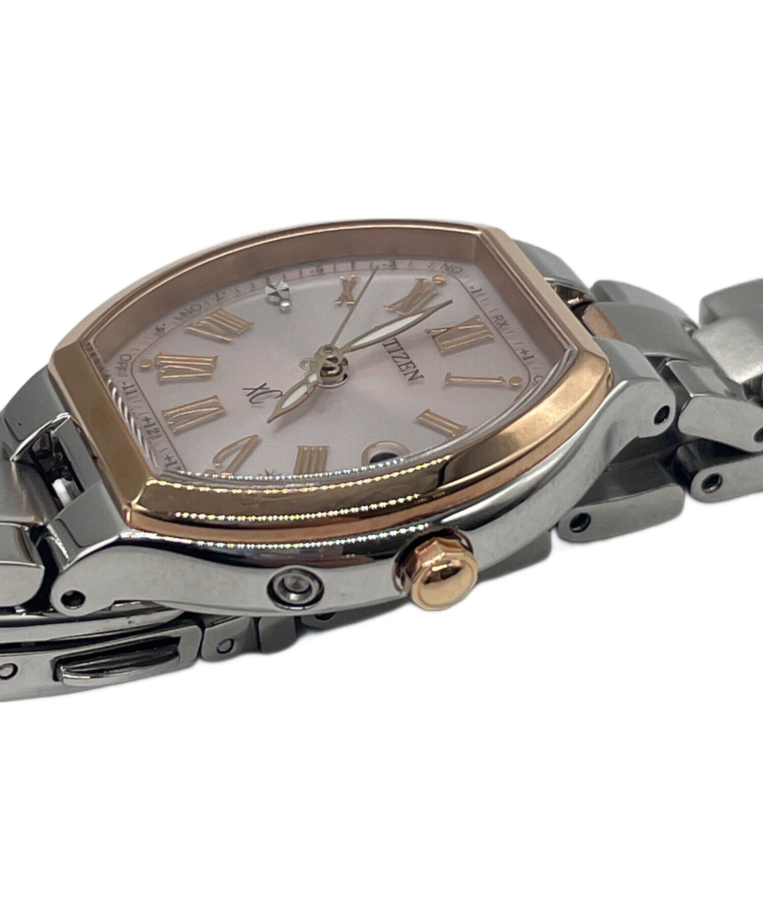 CITIZEN ベージュレザー 中古・古着通販】CITIZEN (シチズン) 腕時計 ベージュ｜ブランド・古着