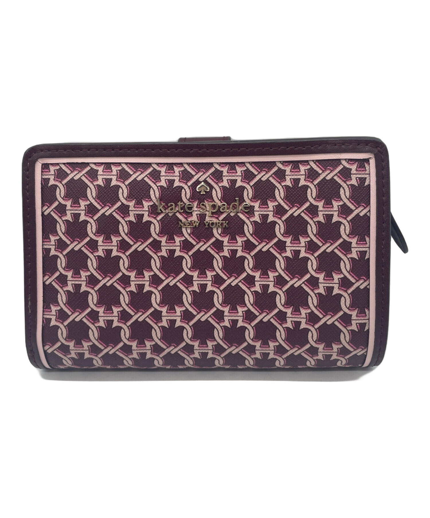 中古・古着通販】Kate Spade (ケイトスペード) 2つ折り財布 ピンク 