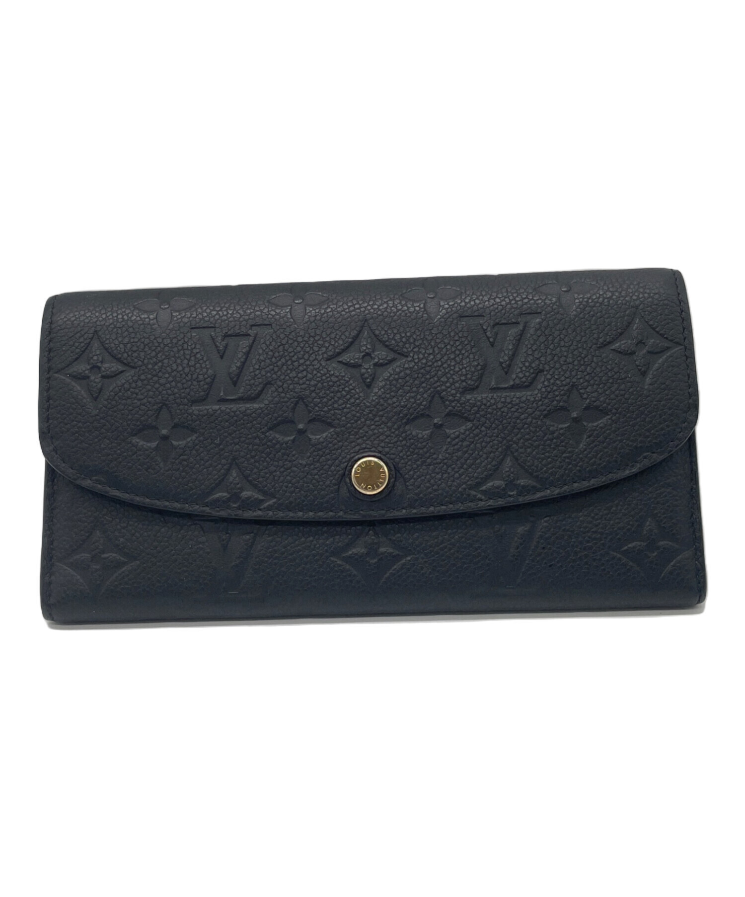 中古・古着通販】LOUIS VUITTON (ルイ ヴィトン) 長財布 ブラック