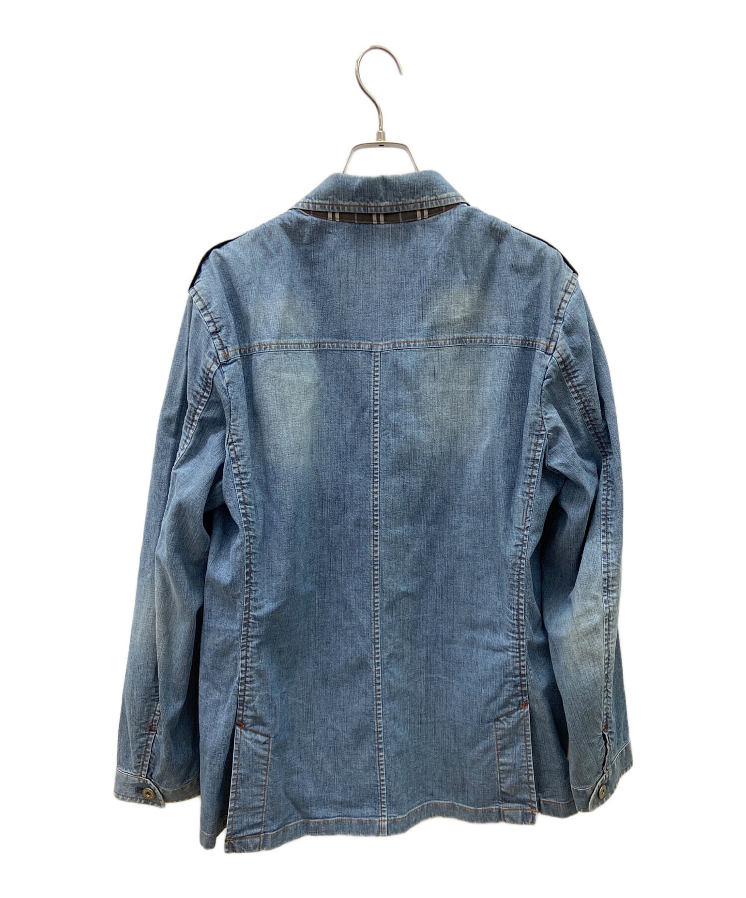 バーバリーブラックレーベル デニムジャケット ジージャン ブルゾン 楽天市場】バーバリー ブラックレーベル ジージャンの通販