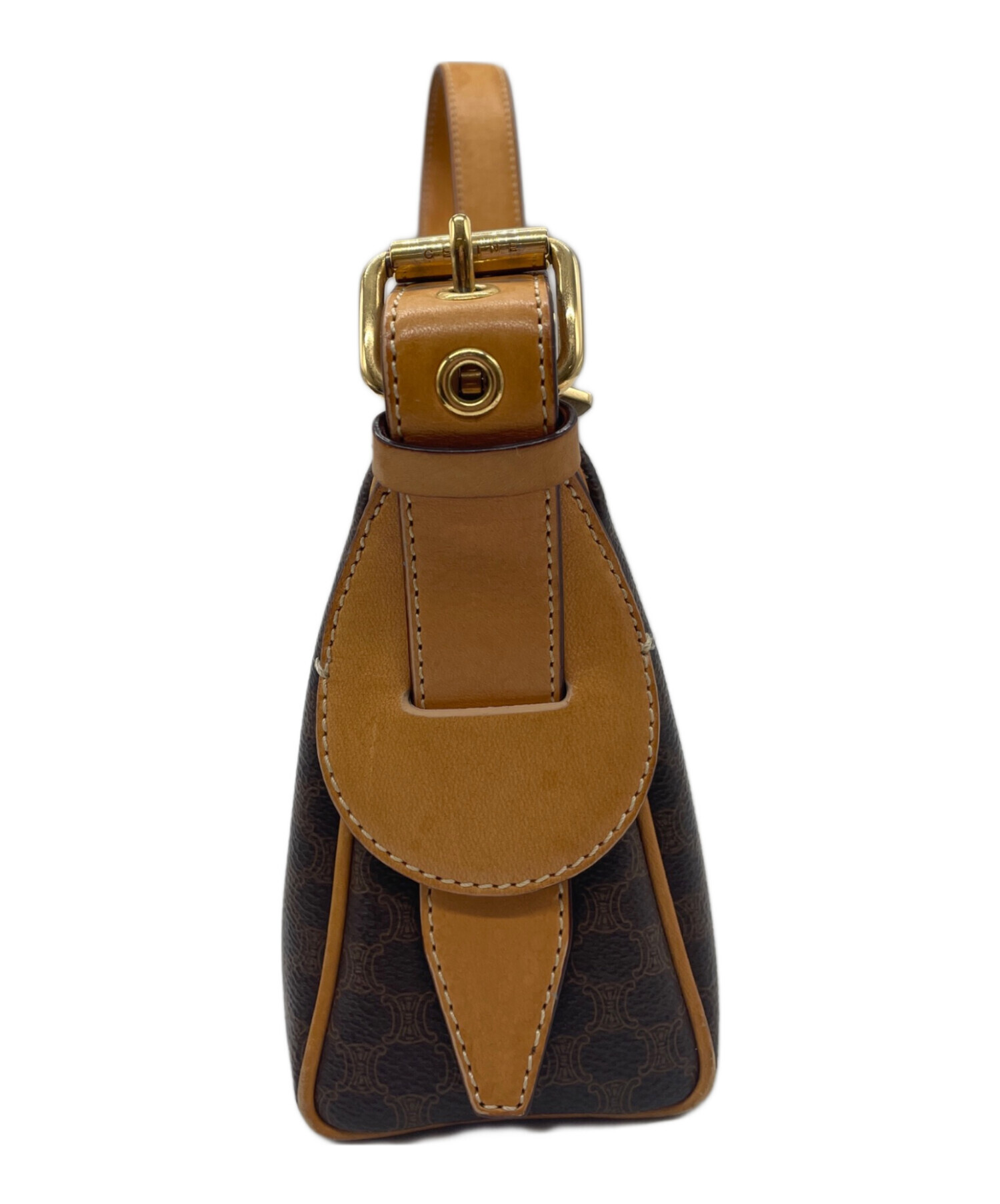 中古・古着通販】CELINE (セリーヌ) ワンショルダーバッグ ブラウン