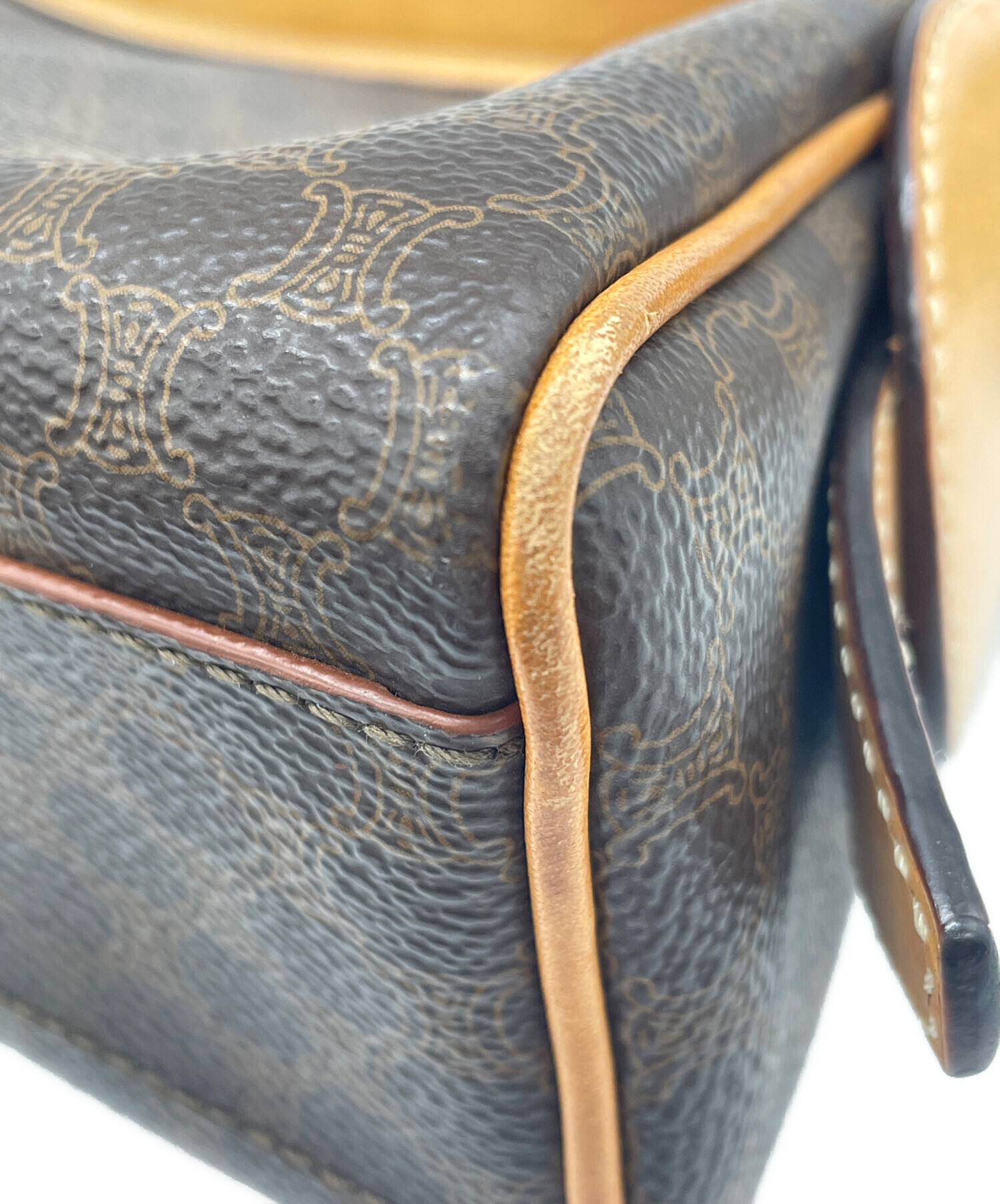 セリーヌ　ワンショルダー CELINE セリーヌ ワンショルダーバッグ スタッズ レザー ブラック