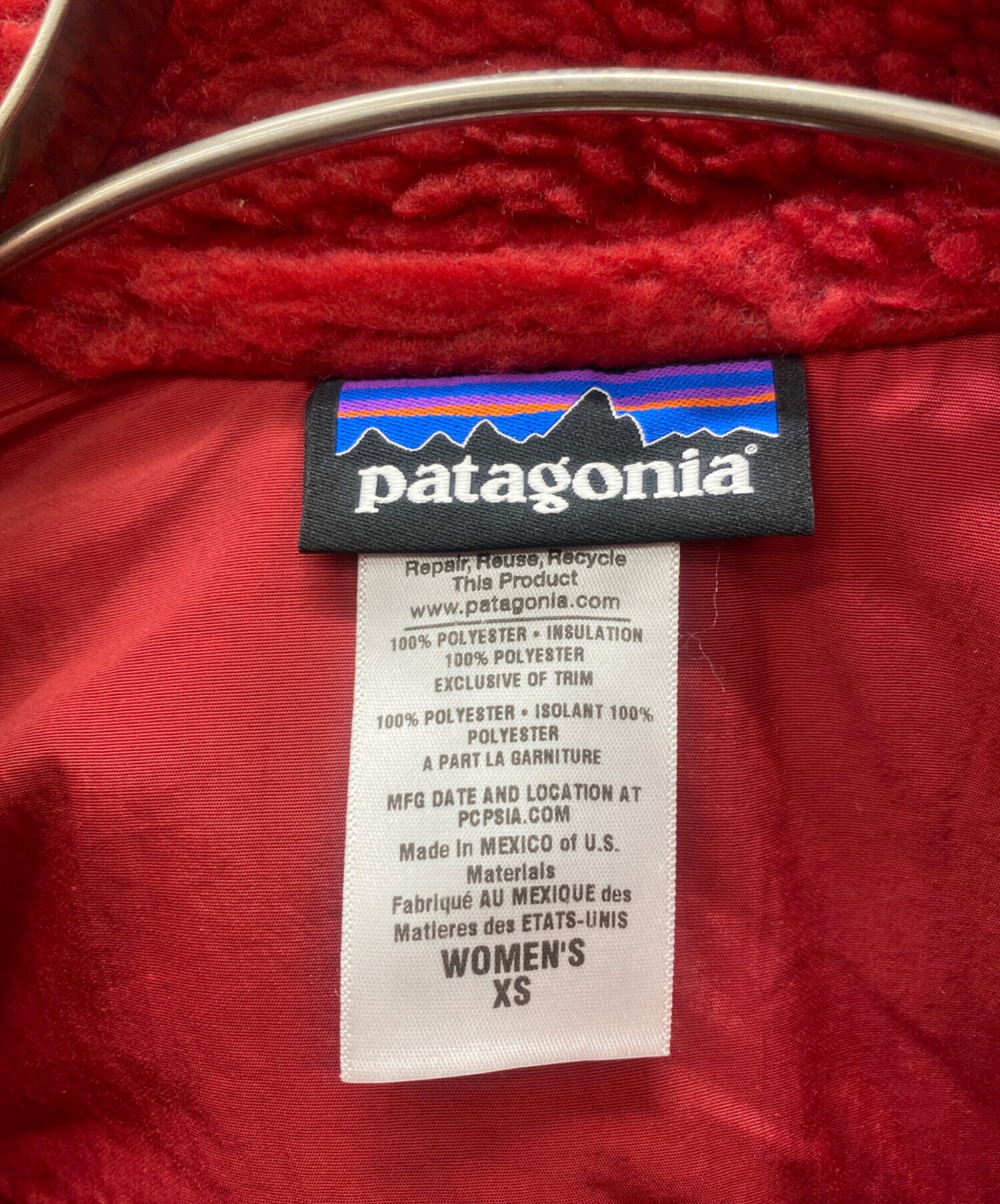 パタゴニア patagonia ジャンパー フリース裏地 xs