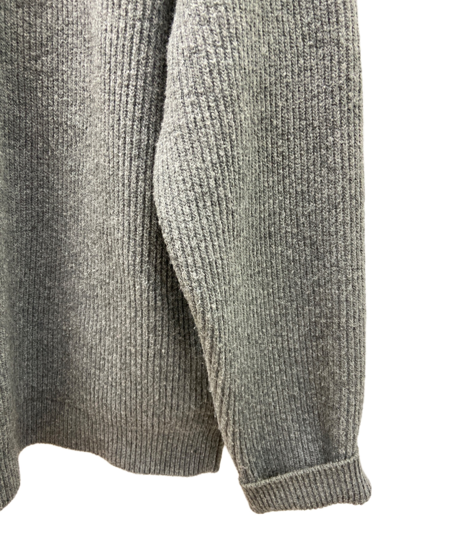 中古・古着通販】GOLDWIN (ゴールドウイン) ジップカーディガン グレー