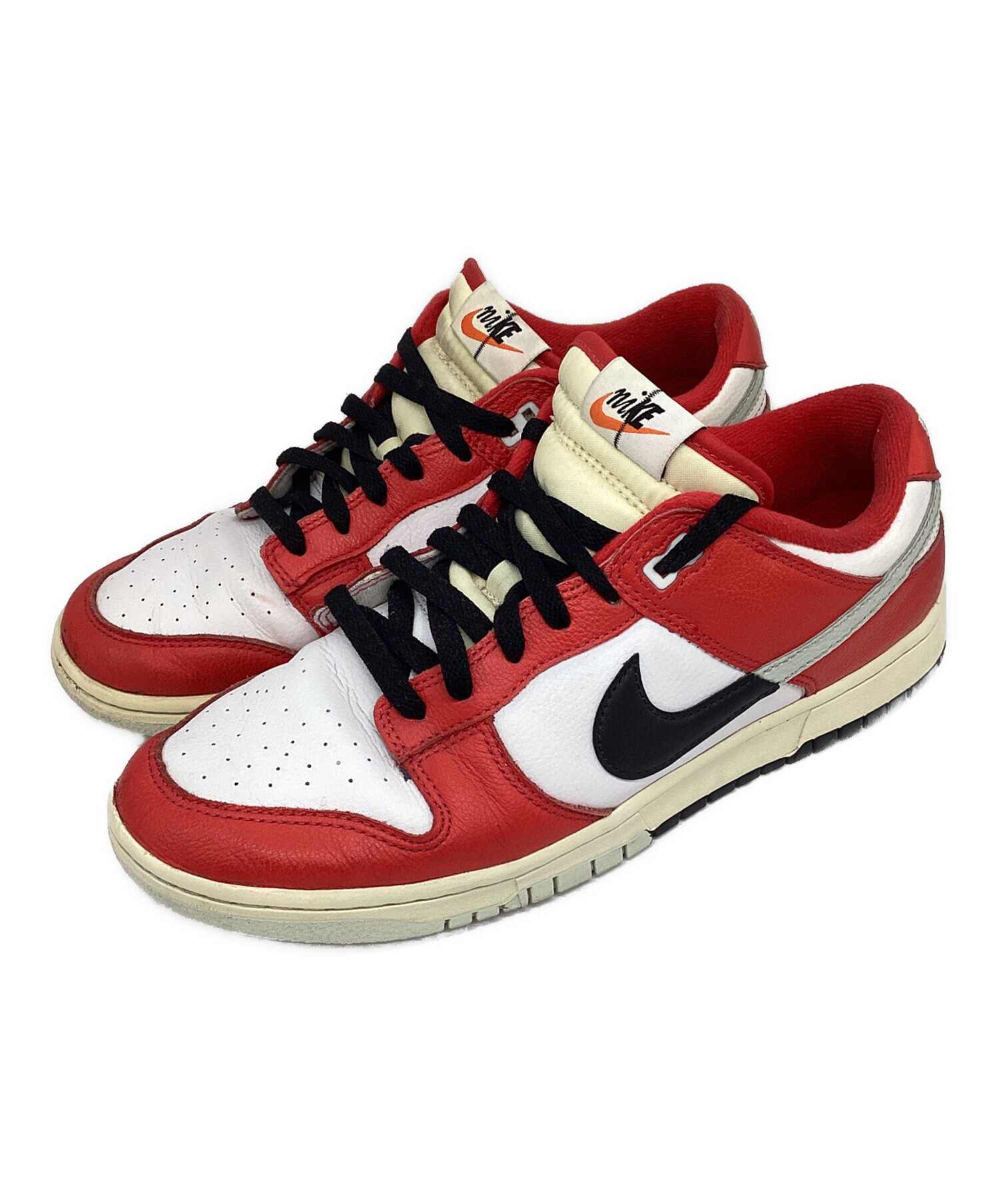 中古・古着通販】NIKE (ナイキ) Dunk Low Retro PRM レッド×ホワイト 
