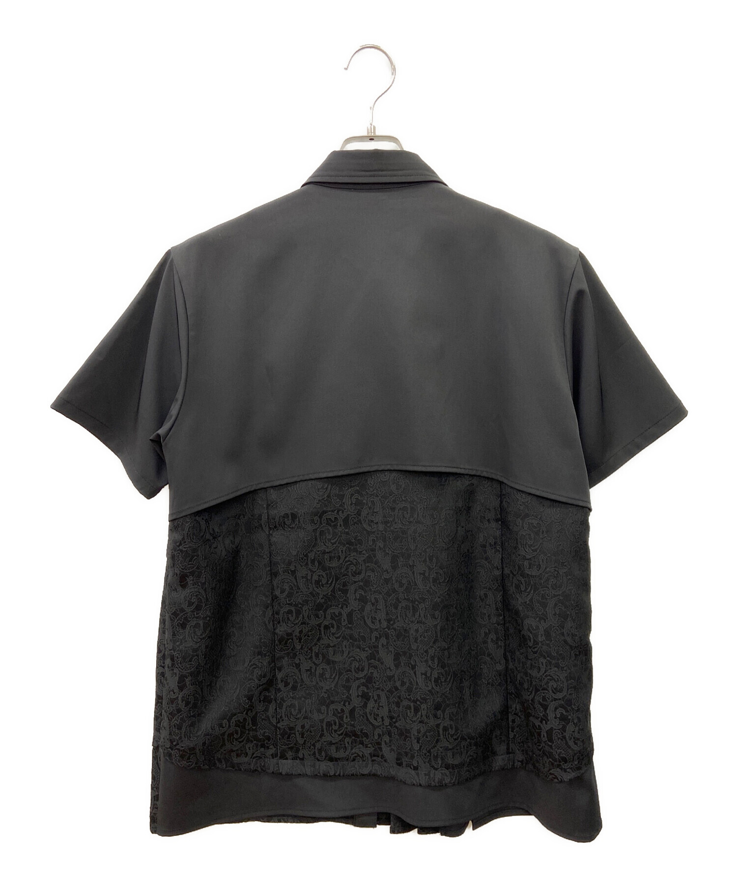 HARE ハレ プリーツ シャツ ブラウス 半袖 美品 HARE（ハレ）の「パートプリーツシャツ(HARE)（シャツ/ブラウス）」 - WEAR