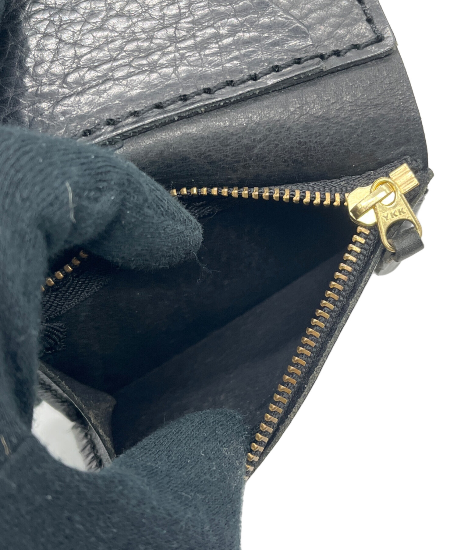 中古・古着通販】analogico (アナロジコ) ミニマムウォレット ブラック