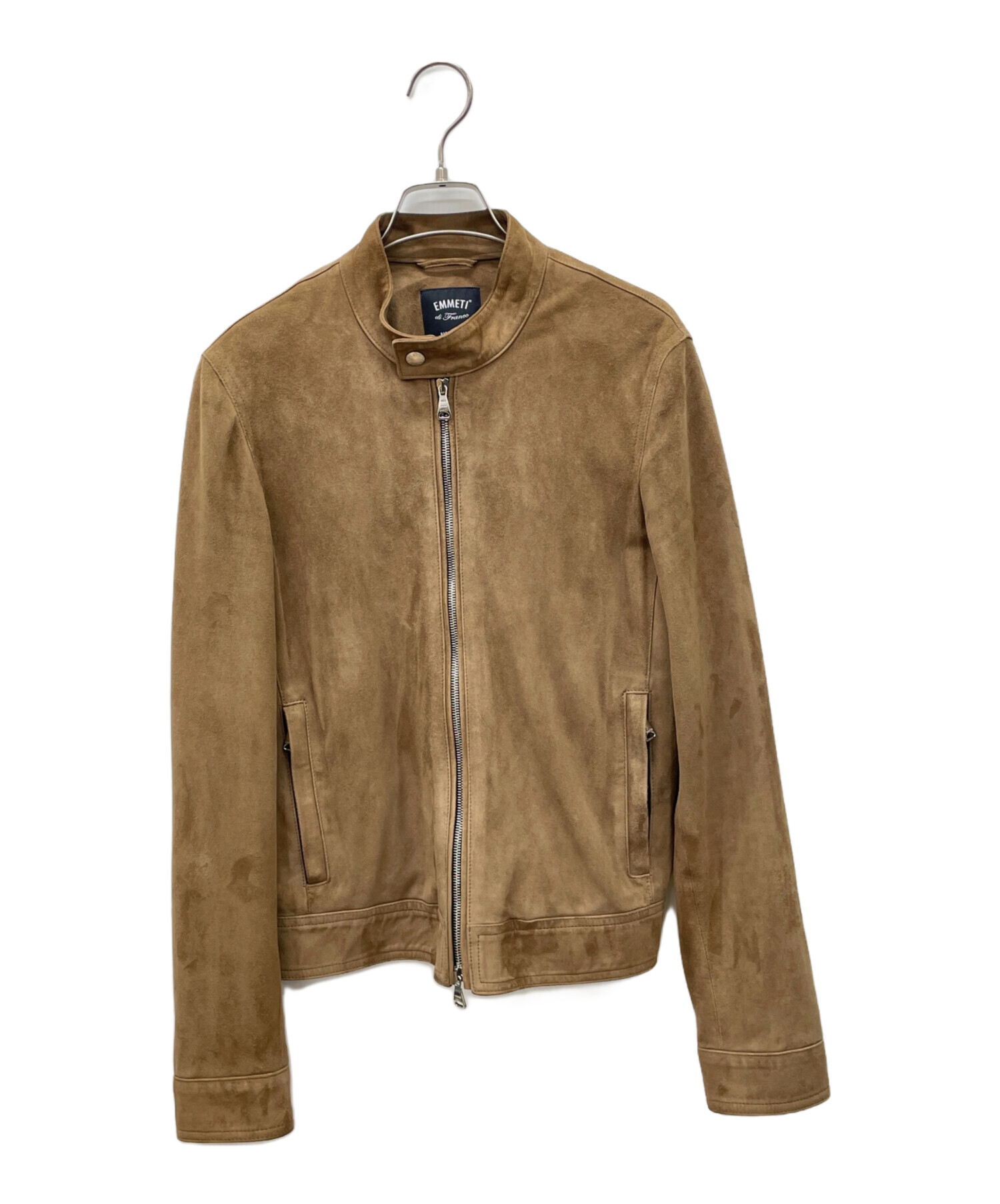 中古・古着通販】EMMETI (エンメティ) ゴートスキンシングルライダース