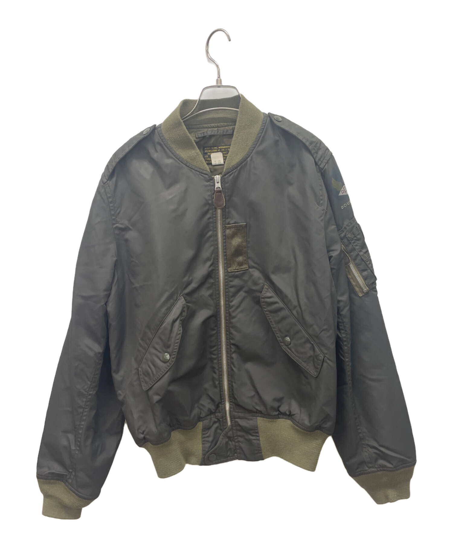RRL フライトジャケット 中古・古着通販】RRL (ダブルアールエル) フライトジャケット グレー