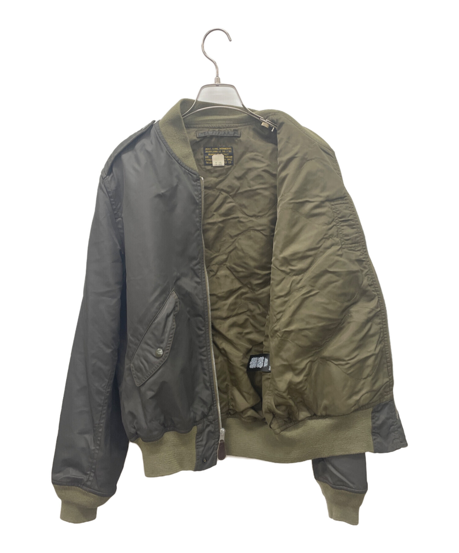 中古・古着通販】RRL (ダブルアールエル) フライトジャケット グレー