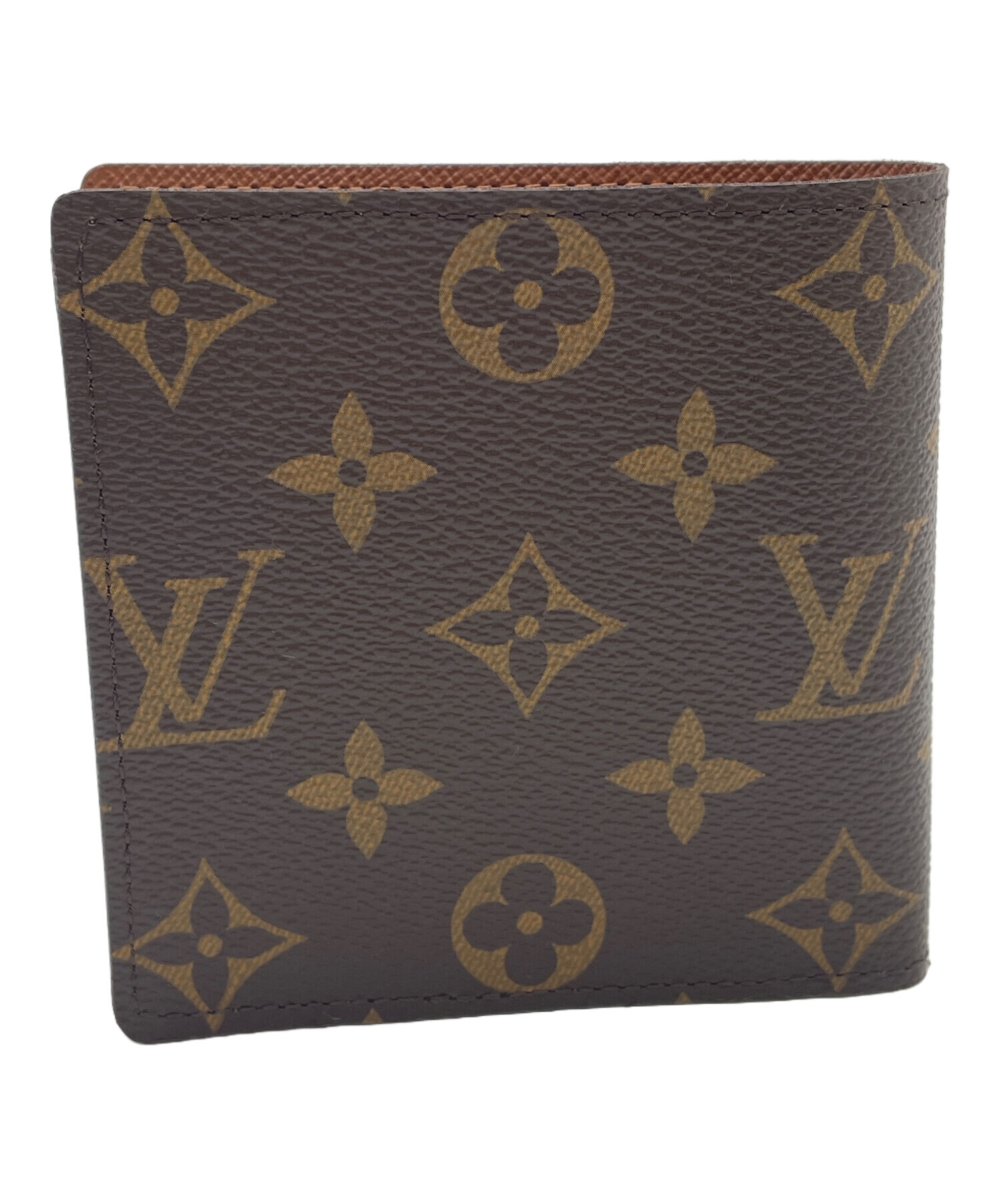 ほぼ未使用品　LOUIS VUITTON 二つ折り財布 モノグラム ブラウン ルイ・ヴィトン LOUIS VUITTON 2006年製 モノグラム ポルトフォイユ