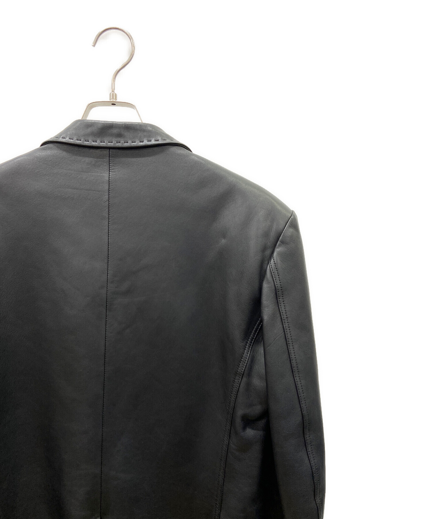 中古・古着通販】FLAT HEAD (フラット ヘッド) レザーテーラード