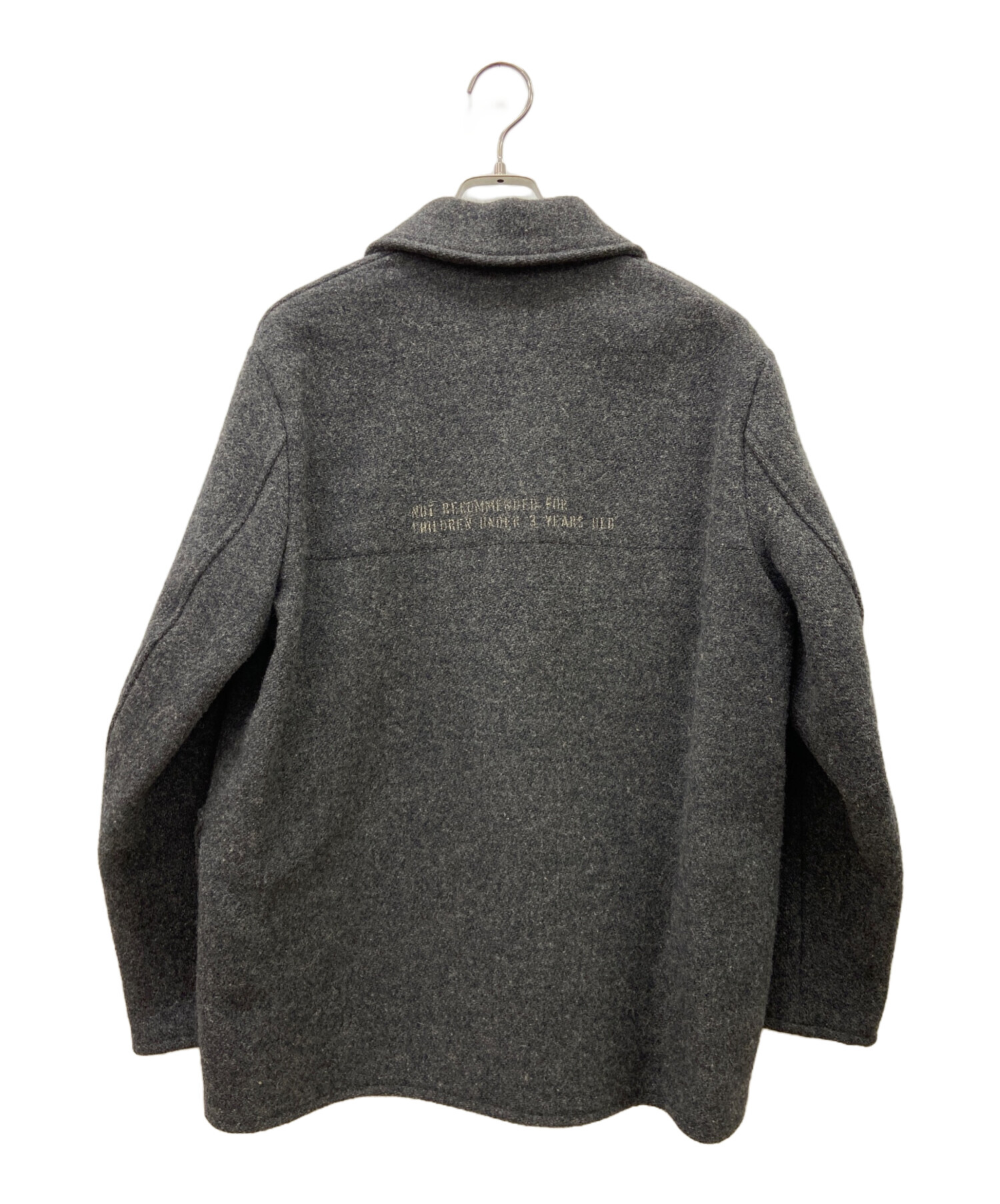 中古・古着通販】WEIRDO (ウィアード) ウールコート グレー サイズ:M