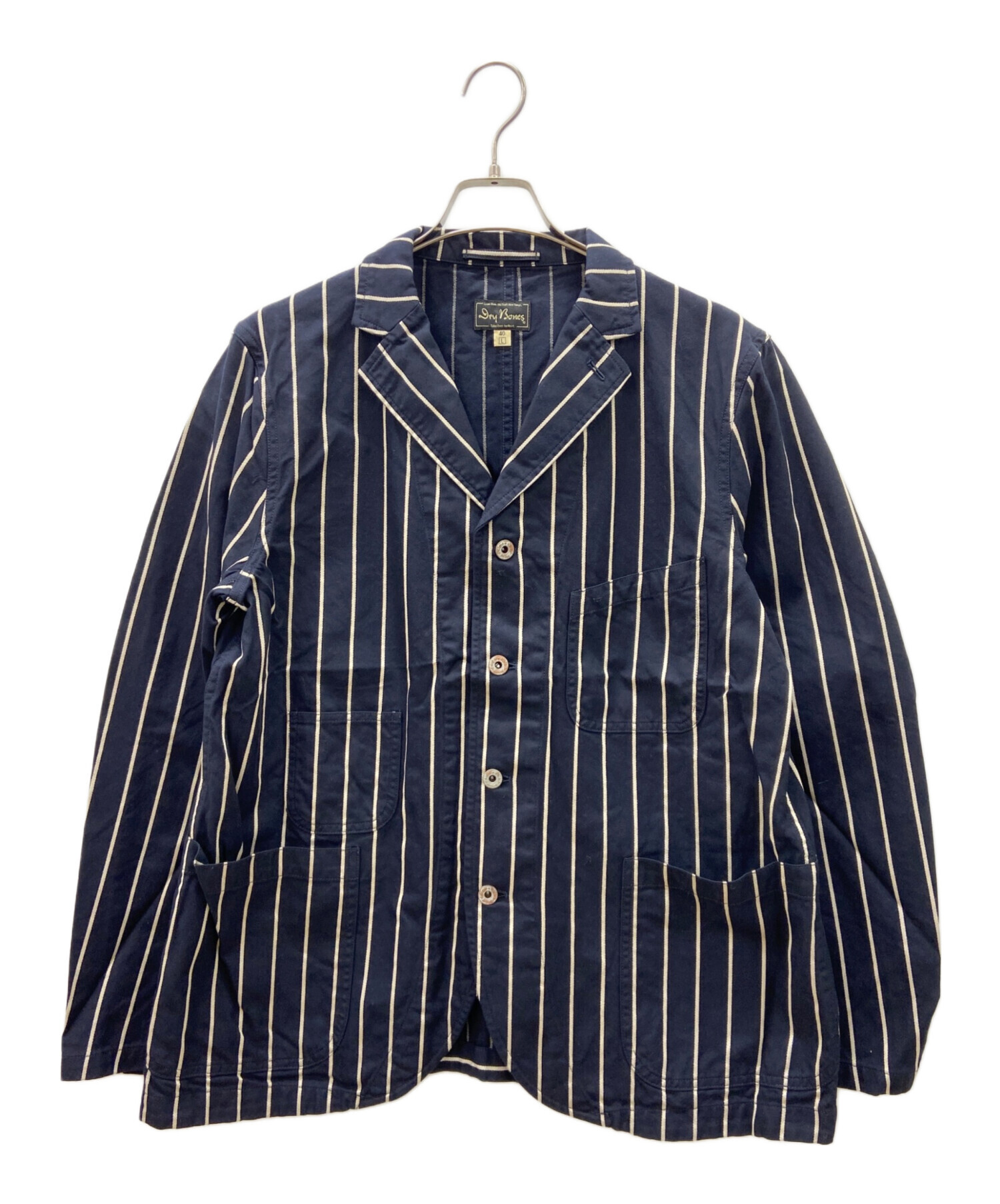 中古・古着通販】Dry Bones (ドライボーンズ) ストライプジャケット