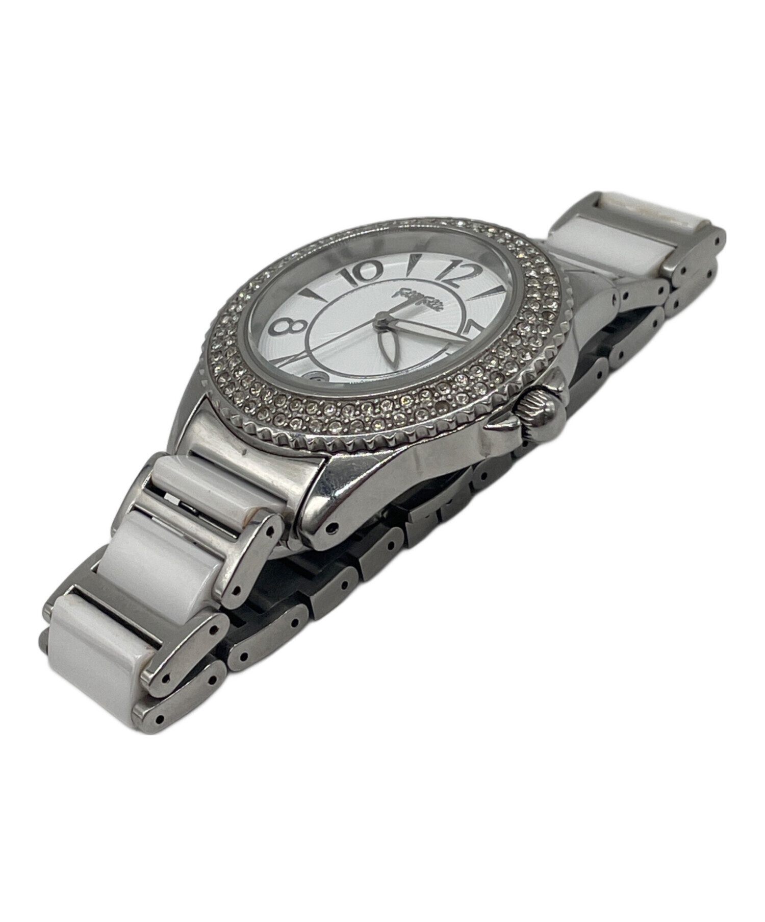 中古・古着通販】Folli Follie (フォリフォリ) 腕時計 ホワイト