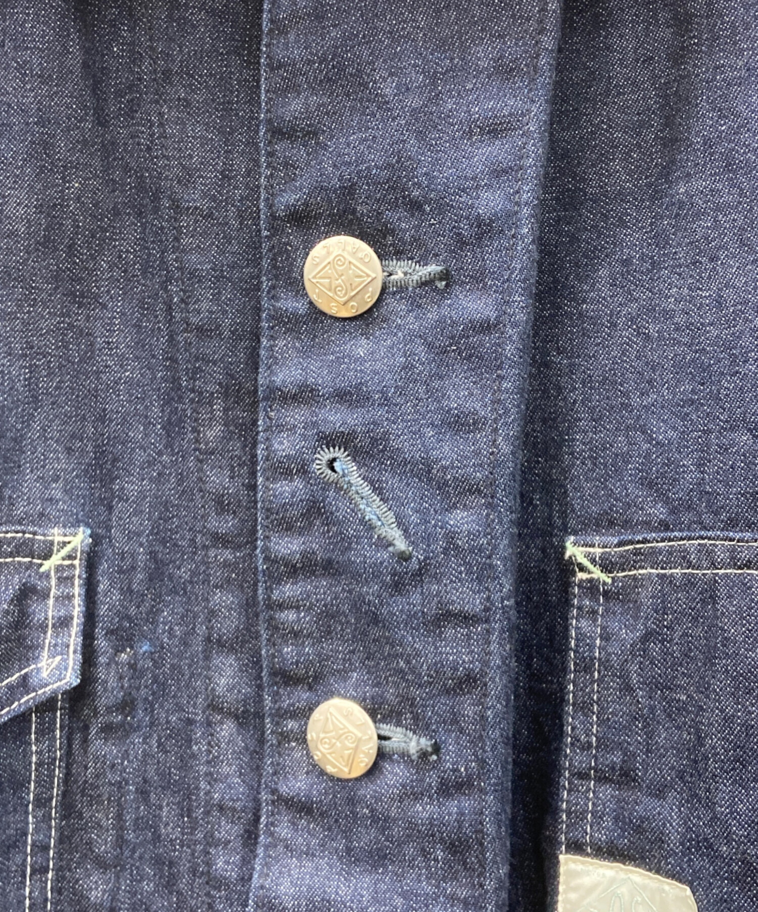 中古・古着通販】POST O'ALLS (ポストオーバーオールズ) カバーオール