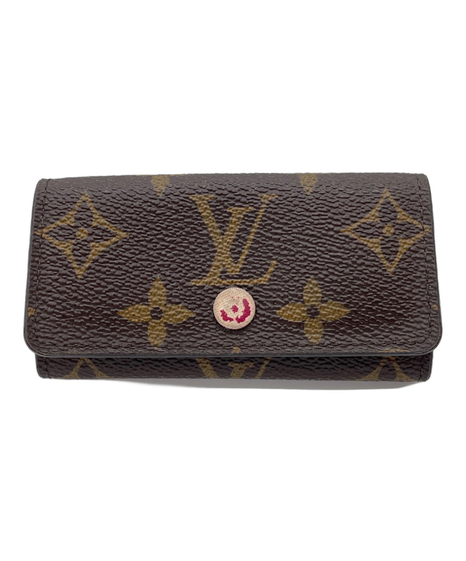 中古・古着通販】LOUIS VUITTON (ルイ ヴィトン) キーケース ブラウン