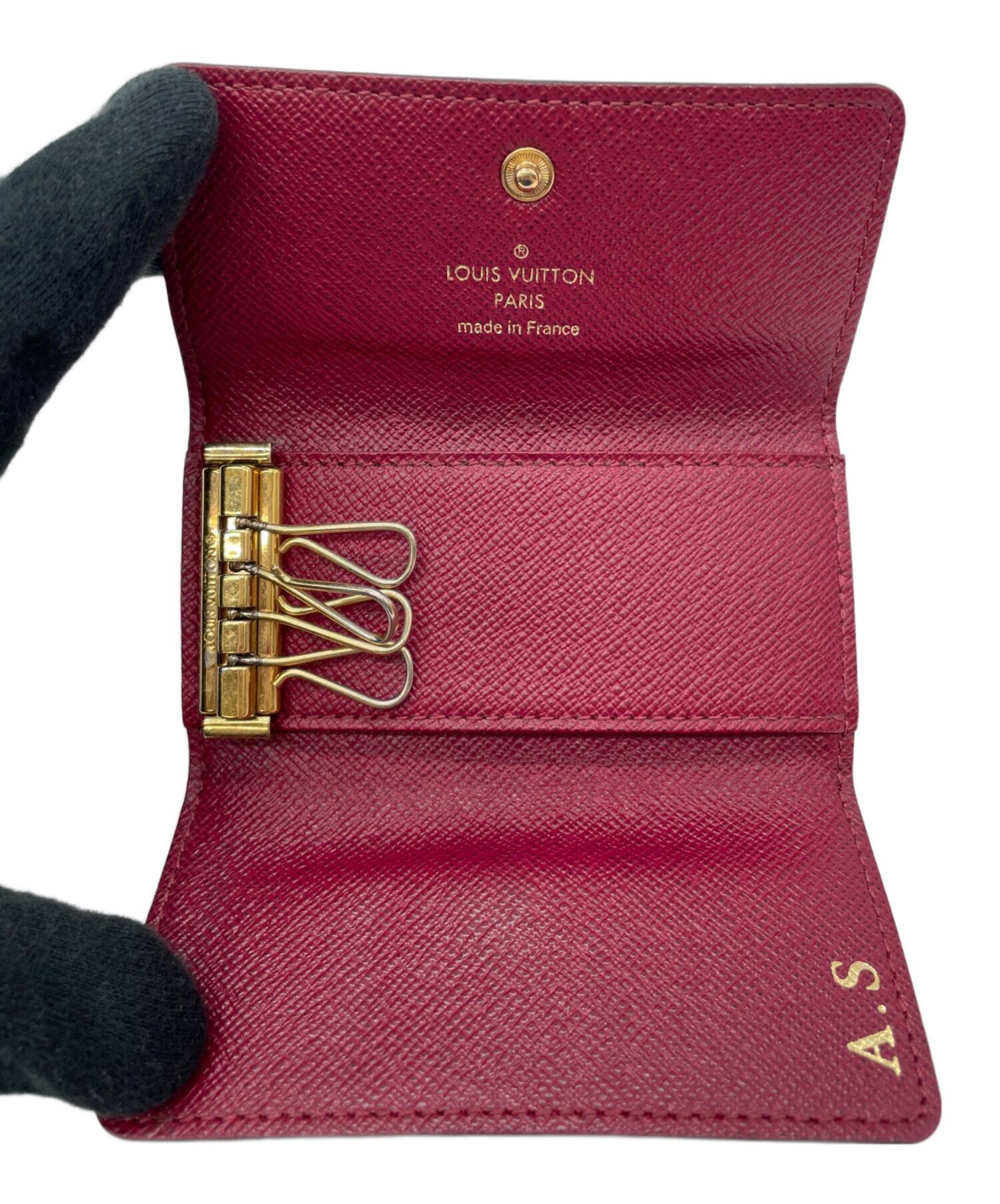 中古・古着通販】LOUIS VUITTON (ルイ ヴィトン) キーケース ブラウン