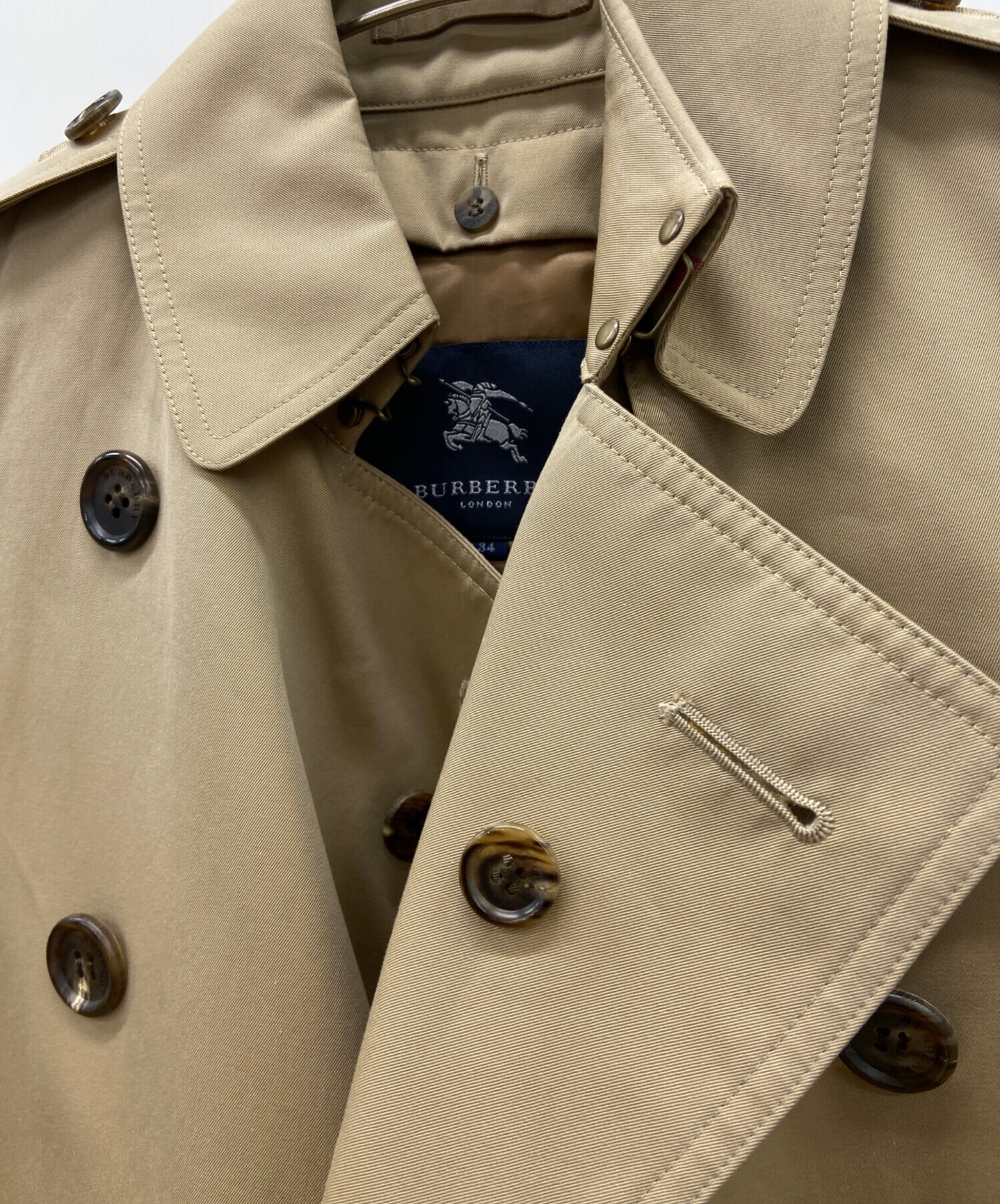 Burberry バーバリー　トレンチコート　ライナー付き　ベージュ　L相当 BURBERRY - 美品 バーバリー ロンドン BURBERRY LONDON コート