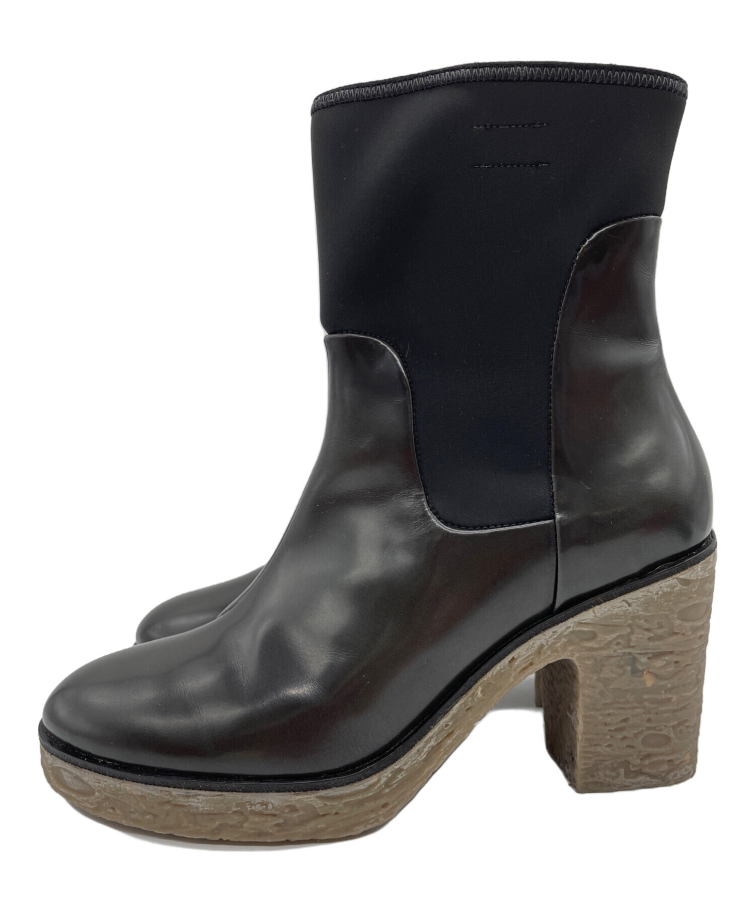 中古・古着通販】CAMPER (カンペール) ショートブーツ ブラック サイズ 