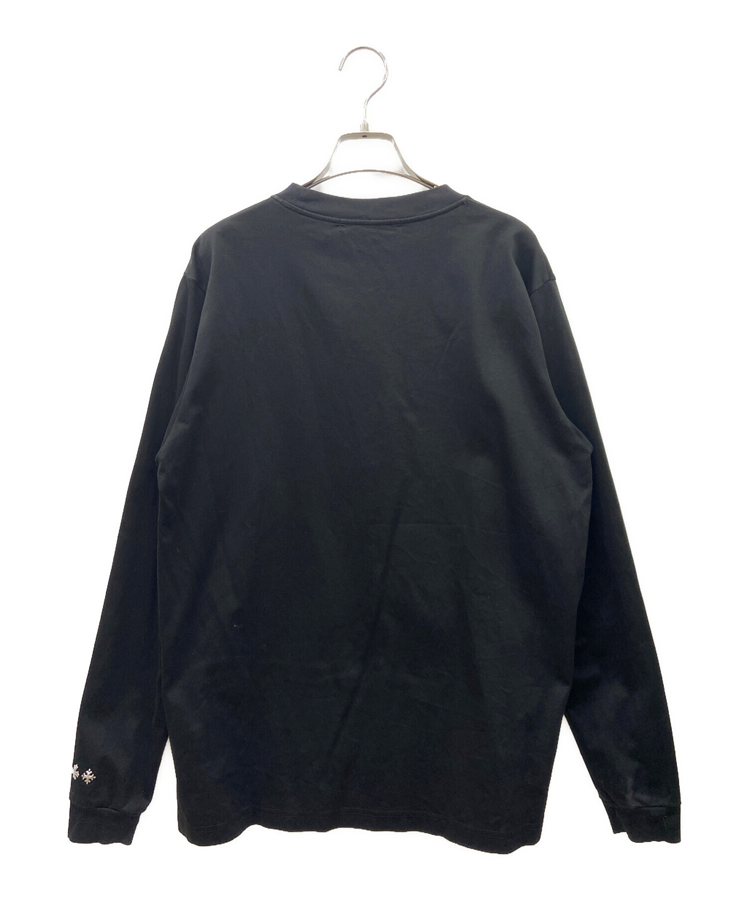 中古・古着通販】TATRAS (タトラス) クルーネックカットソー ブラック 